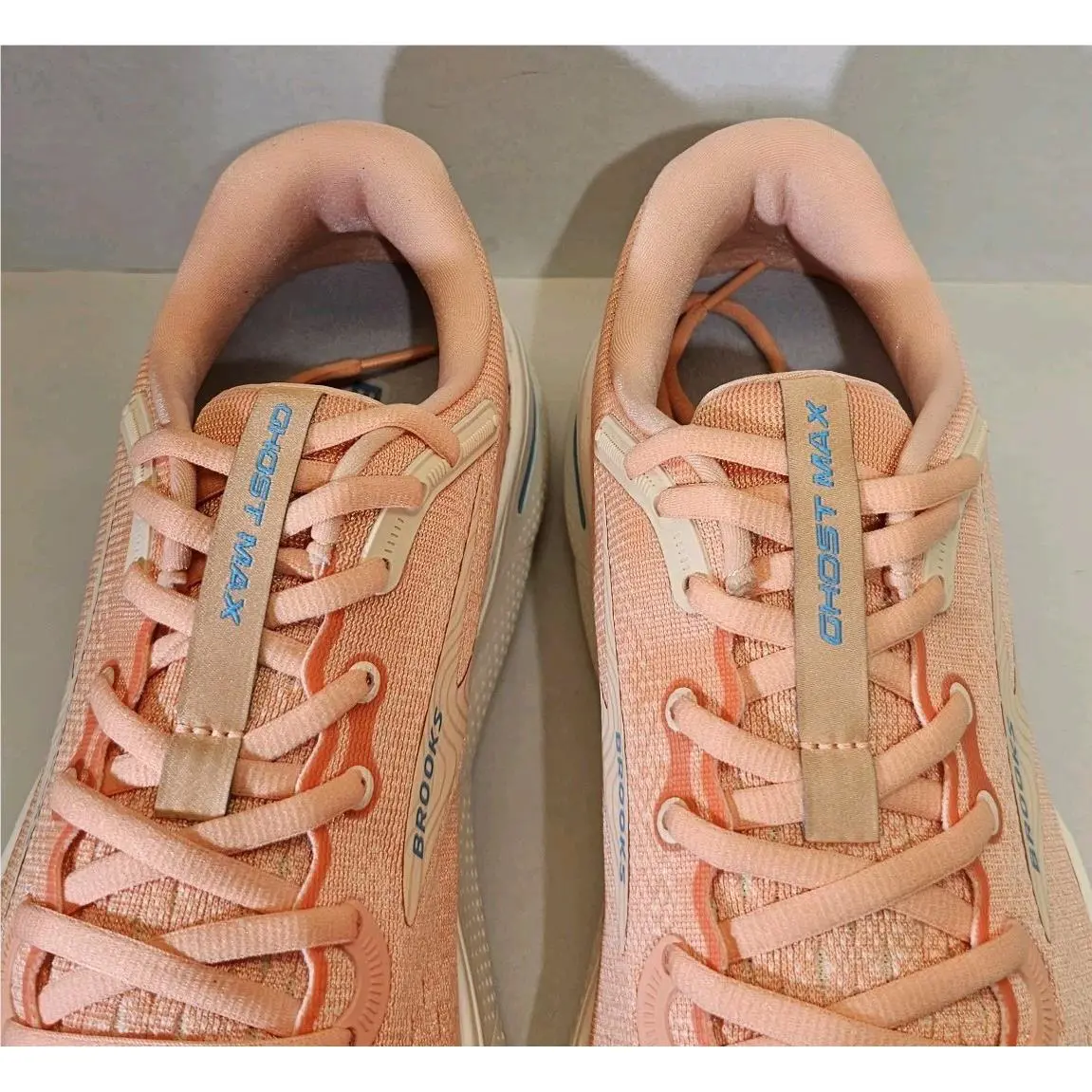 Brooks shoes - Brooks Ghost - Ghost - Papaya/Apricot/Blue 8