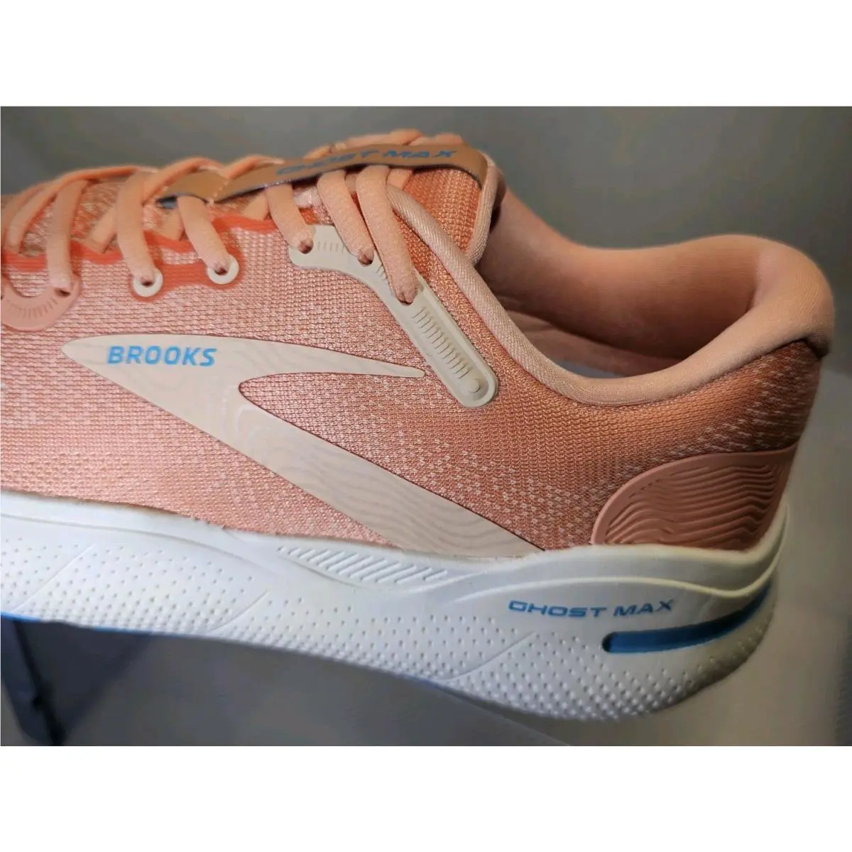 Brooks shoes - Brooks Ghost - Ghost - Papaya/Apricot/Blue 15