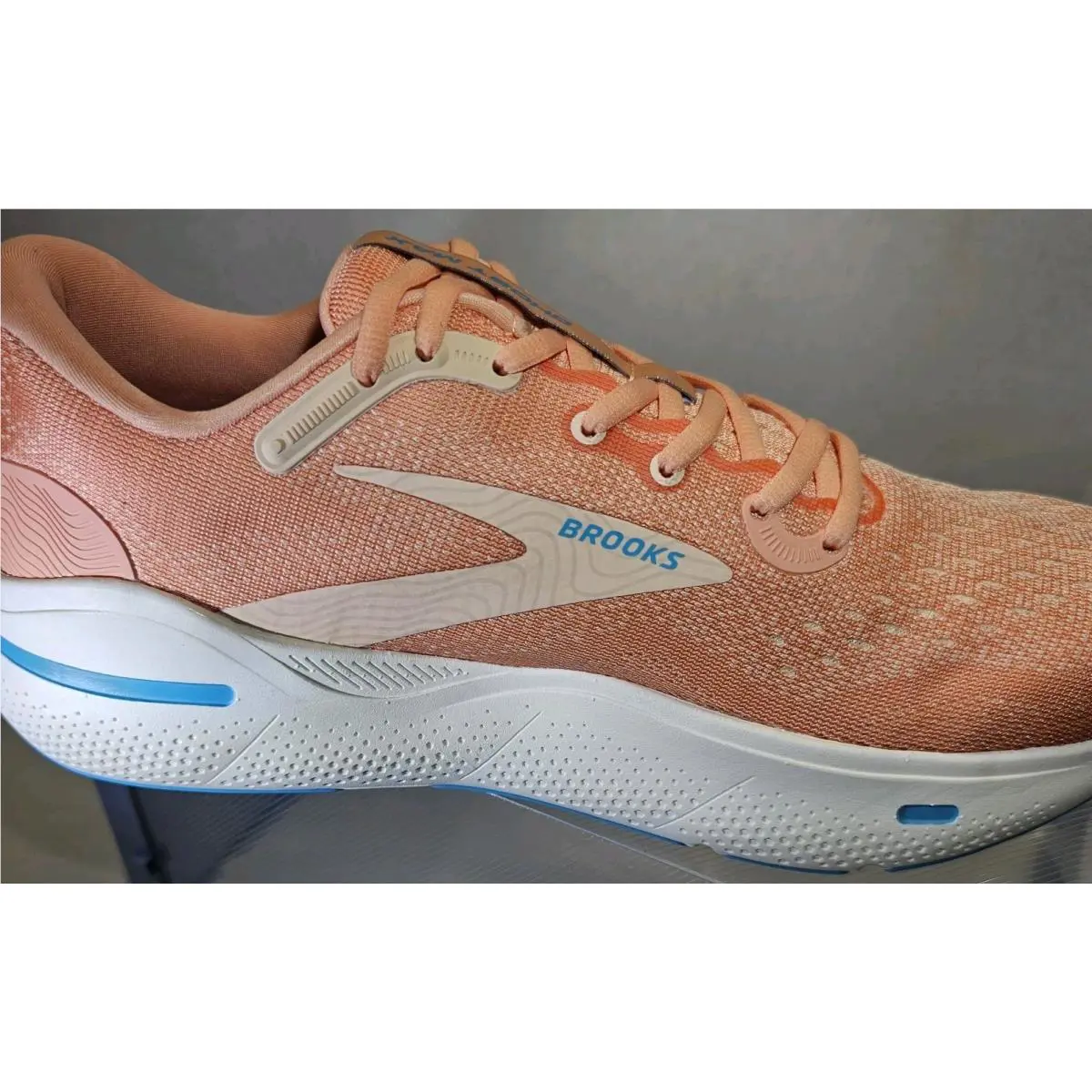 Brooks shoes - Brooks Ghost - Ghost - Papaya/Apricot/Blue 17