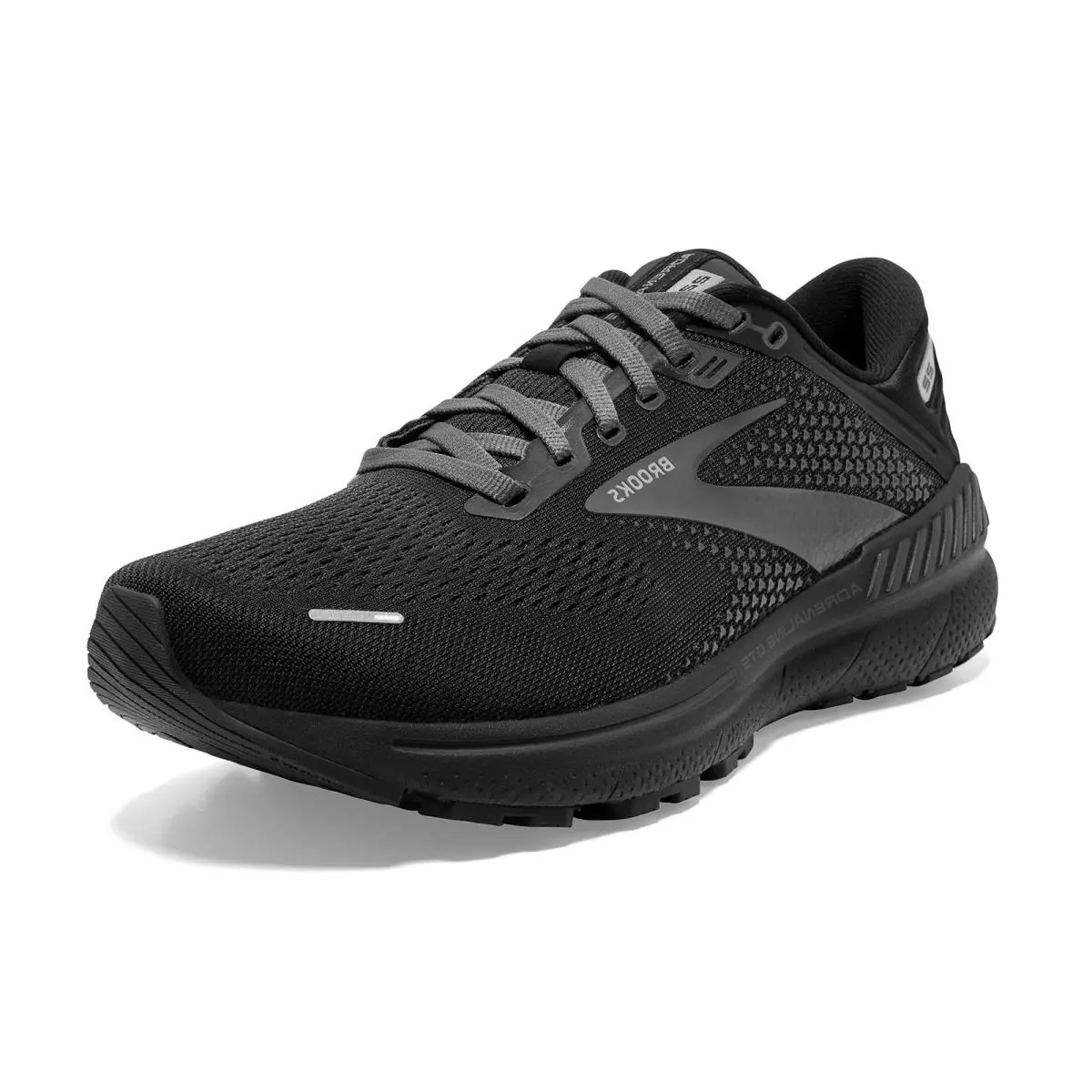 Brooks Adrenaline Gts 22 Black/black/ebony 5 D - Wide - Black/Black/Ebony