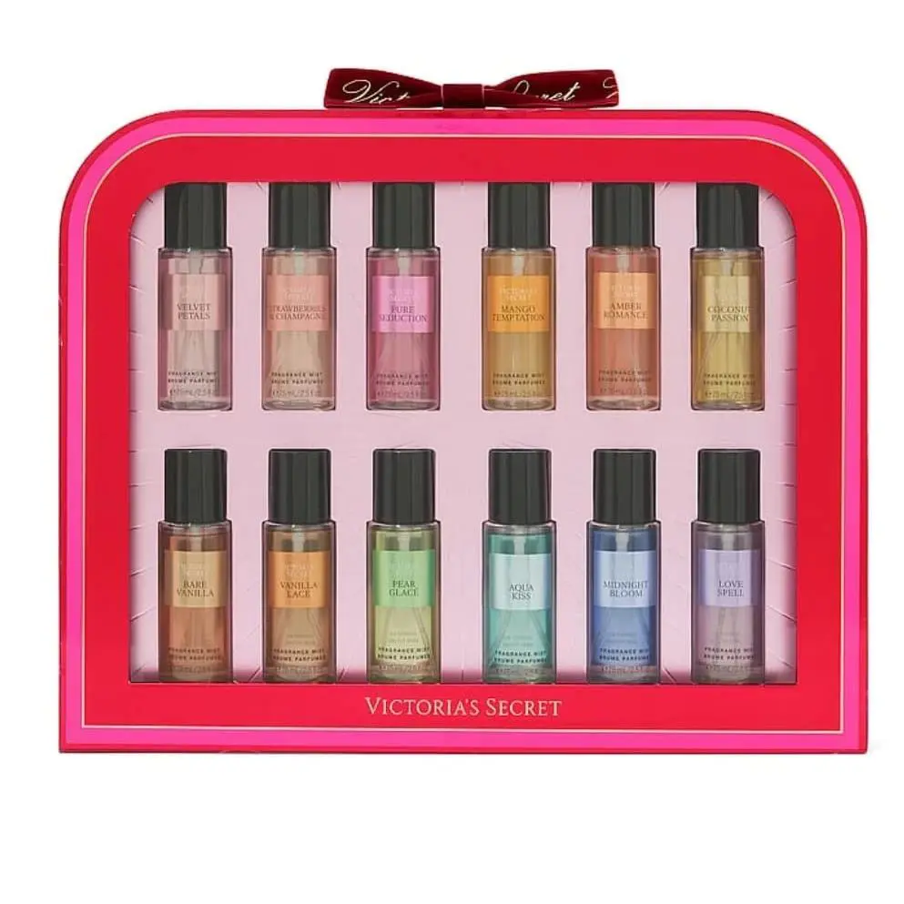 Victoria`s Secret Ultimate 12-Piece Discovery Gift Set Ft. 4 Archive Scents H5-2