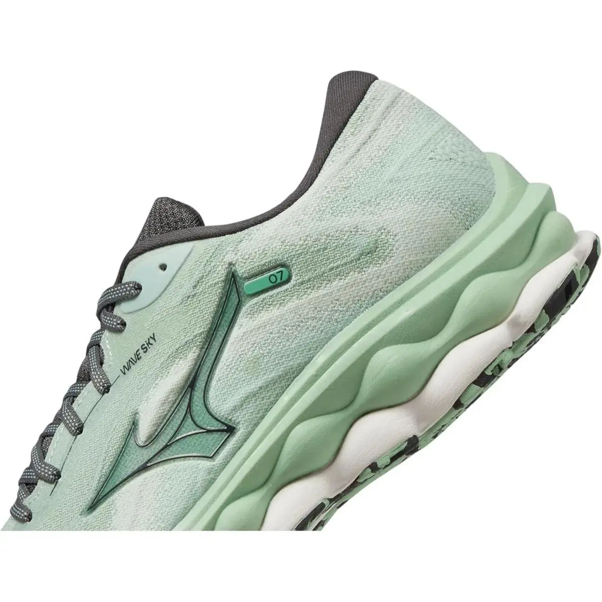 Mizuno shoes - Mizuno Wave Sky 7 J1GC230253 - J1GC230253 - Green 3