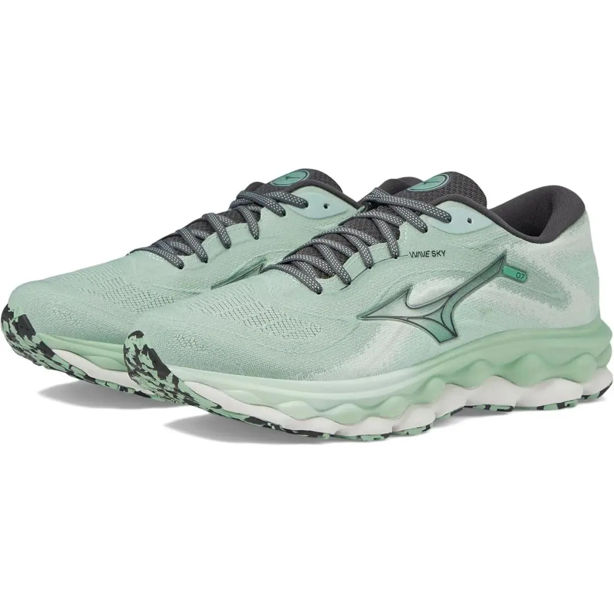 Mizuno shoes - Mizuno Wave Sky 7 J1GC230253 - J1GC230253 - Green 5