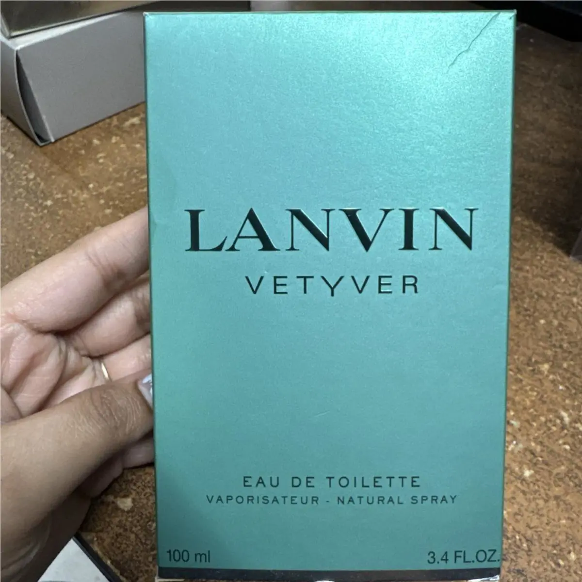 Lanvin Vetyver Eau De Toilette Natural Spray 100ml/3.4fl.oz. Not