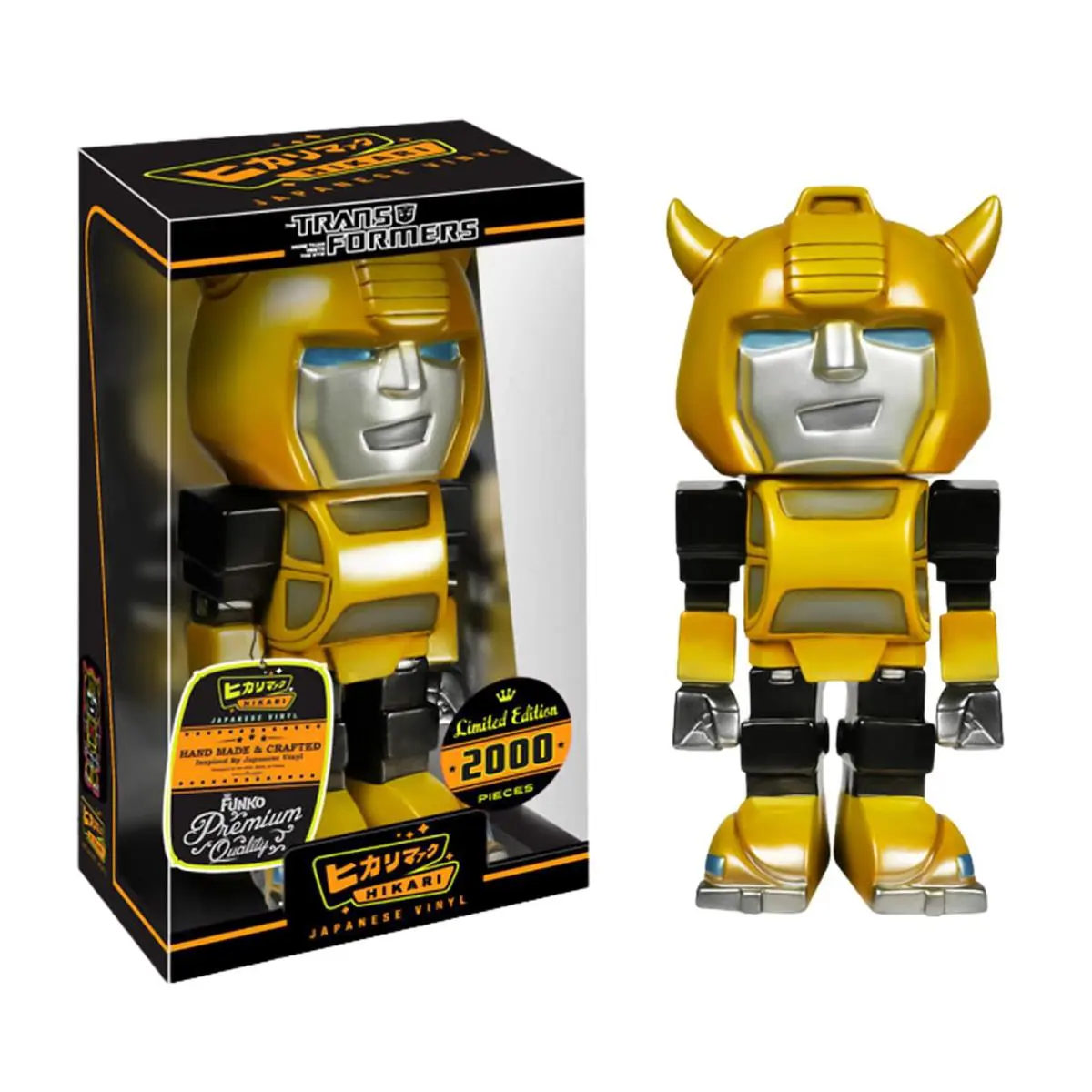 Funko Hikari Transformers Metallic Bumblebee Japanese Vinyl Figure
