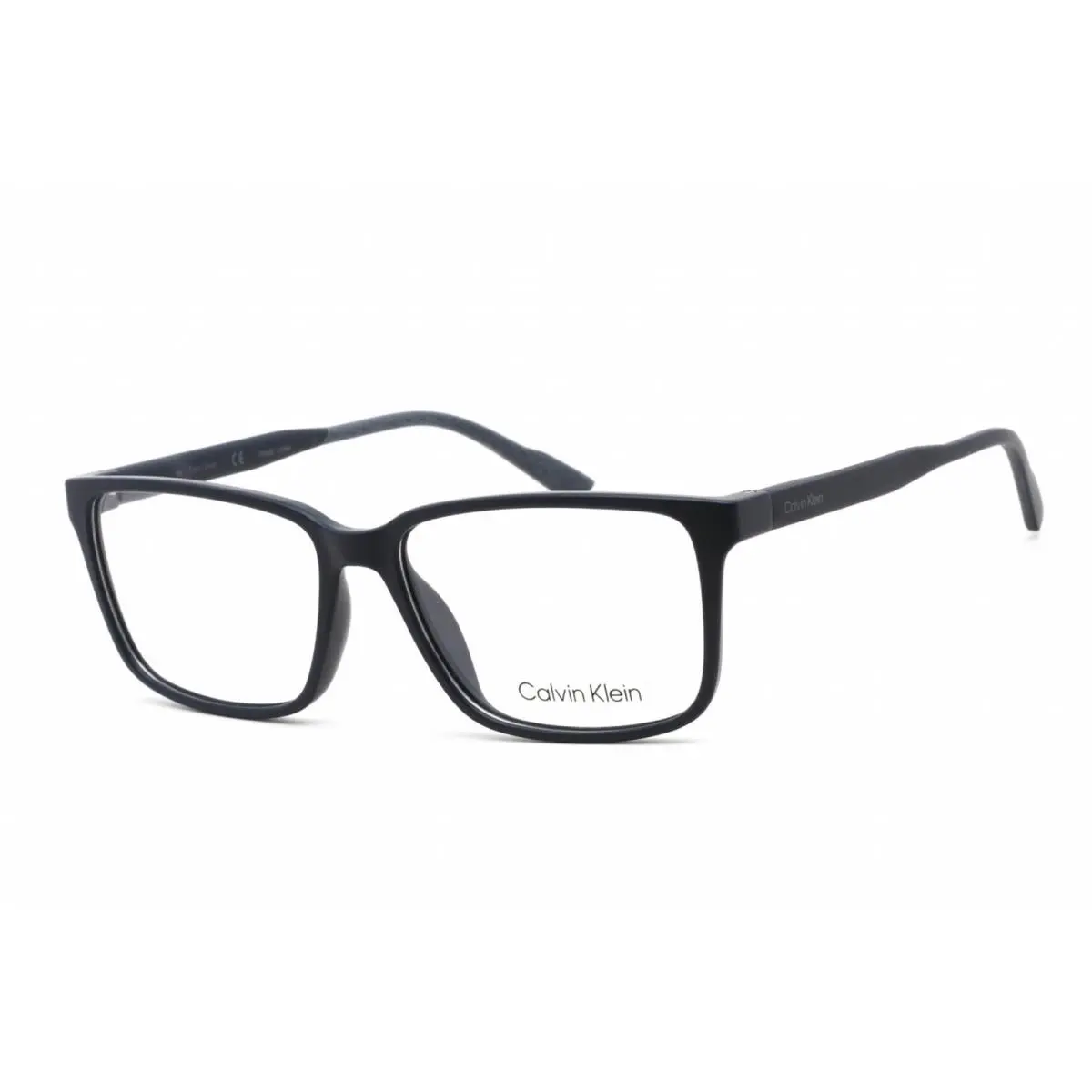 Calvin Klein Men`s Eyeglasses Blue Rectangular Shape Full Rim Frame CK21525 438