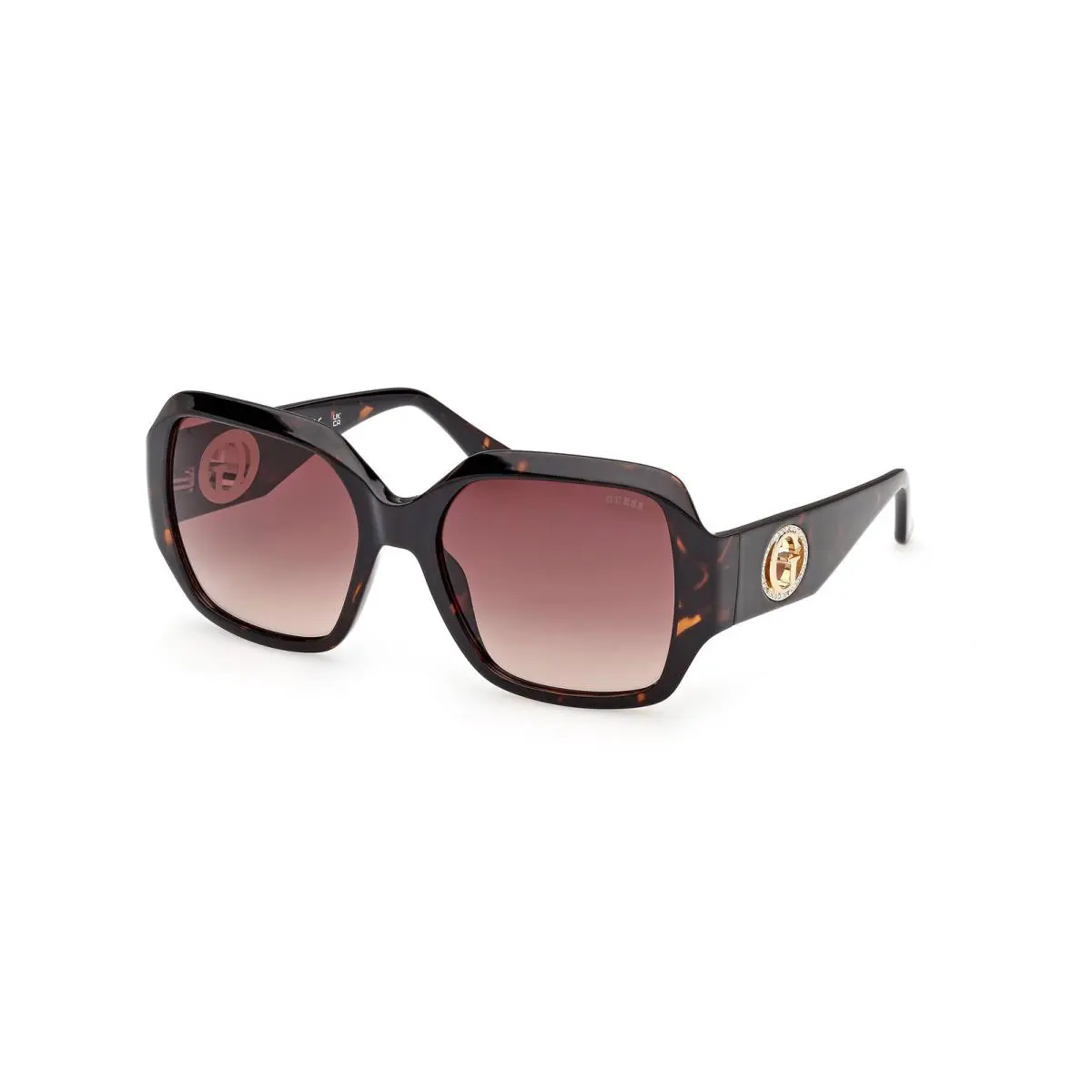 Guess GU00283 Dark Havana Dark Havana 52F Sunglasses