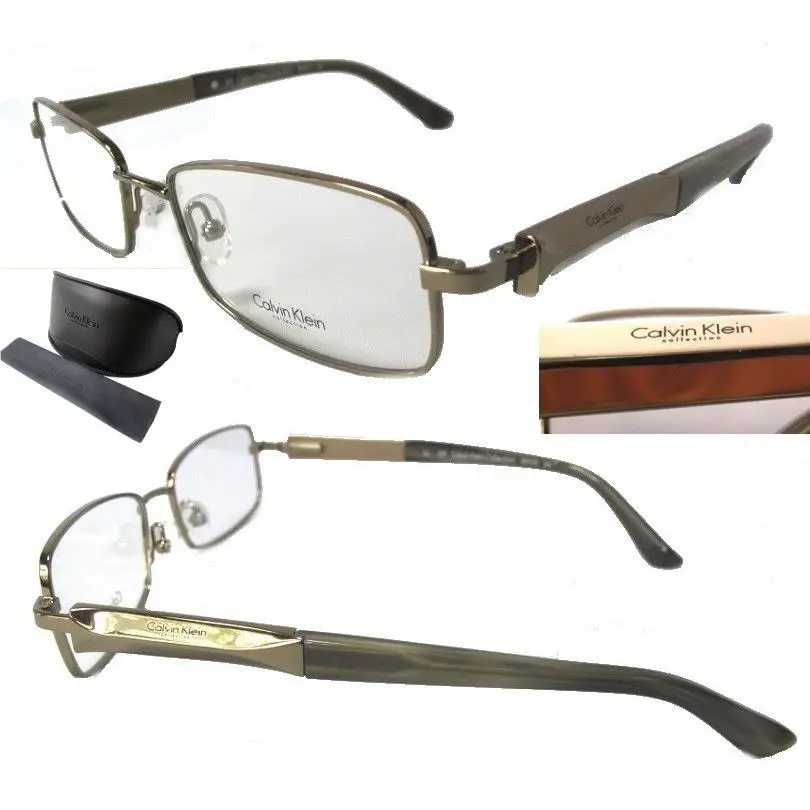 Calvin Klein Collection Eyeglasses Frame CK7373 319 Bronze 51mm + CK Case