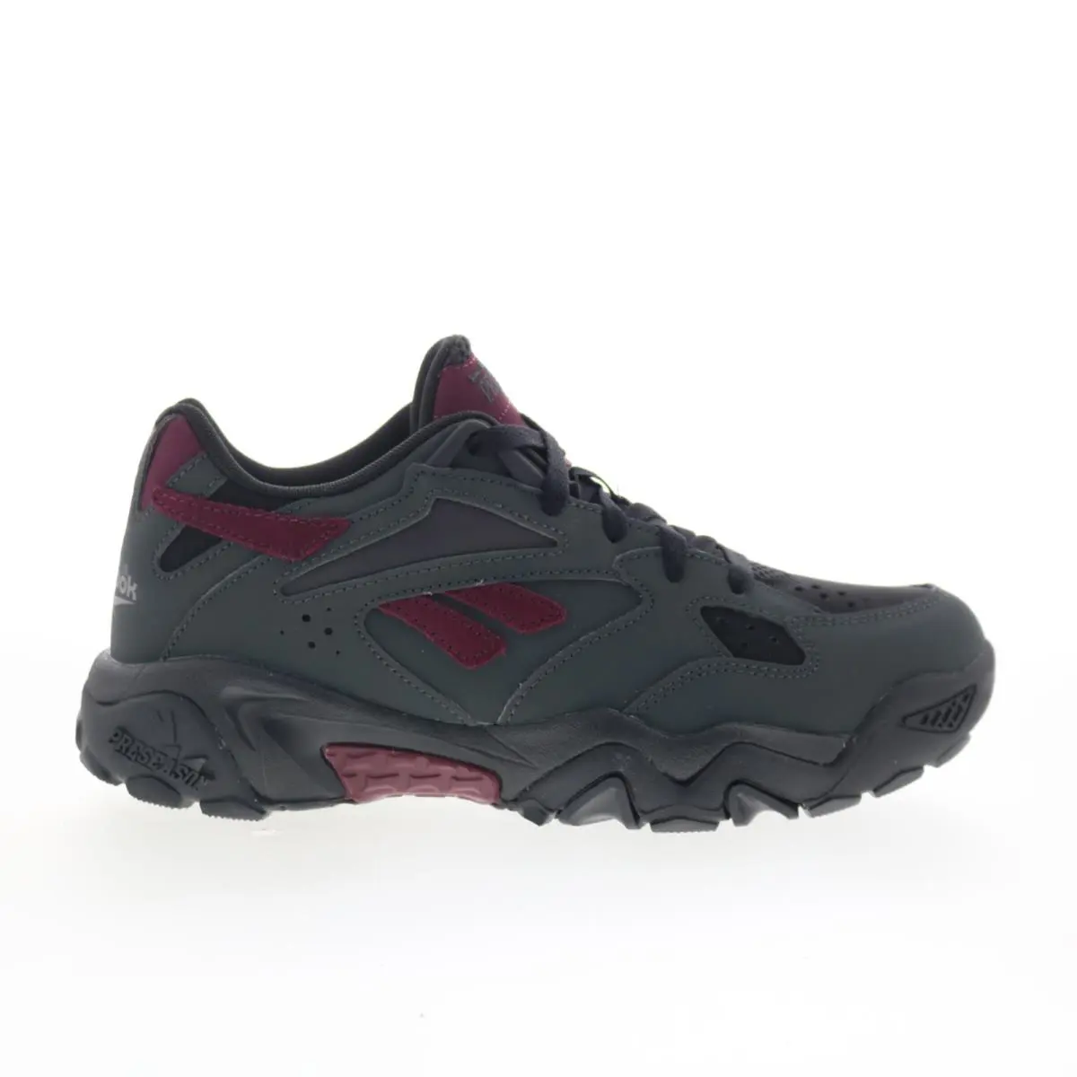 Reebok Preseason 94 Low Mens Gray Leather Lace Up Lifestyle Sneakers Shoes - Gray
