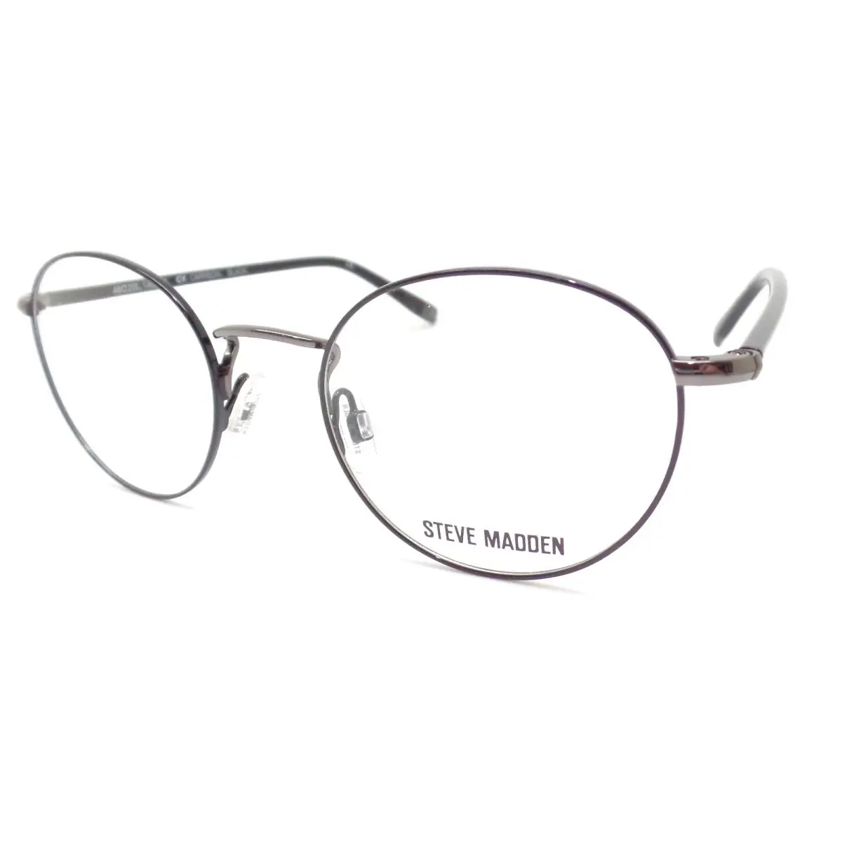 Steve Madden Carrson Black 48mm Eyeglass RX Frame