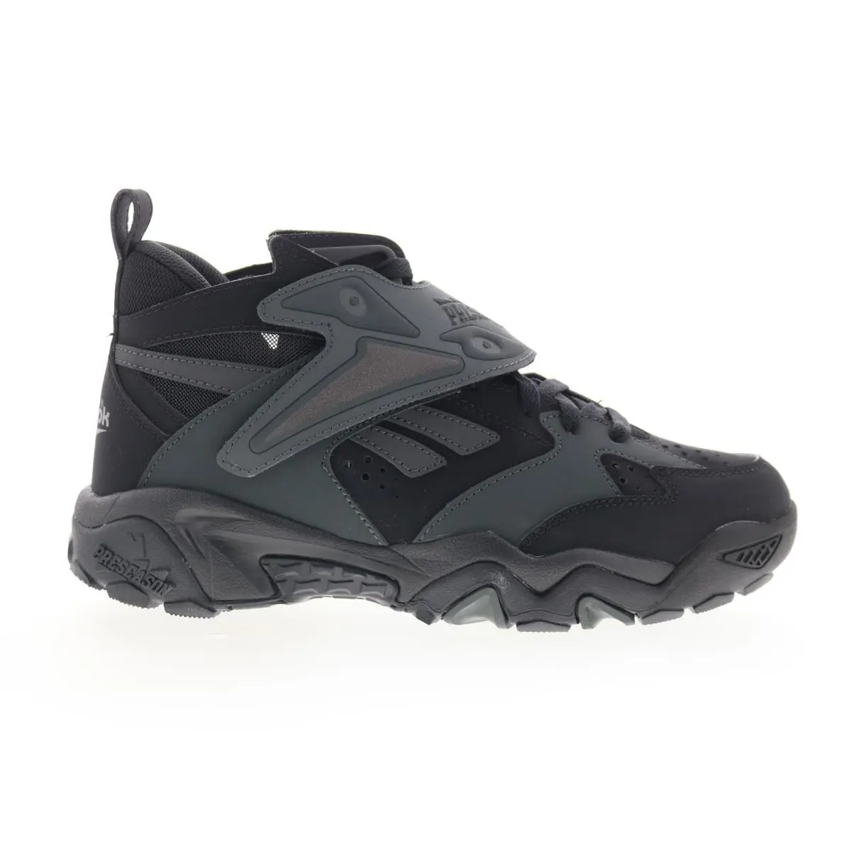 Reebok Preseason 94 Mens Black Synthetic Lace Up Lifestyle Sneakers Shoes - Black