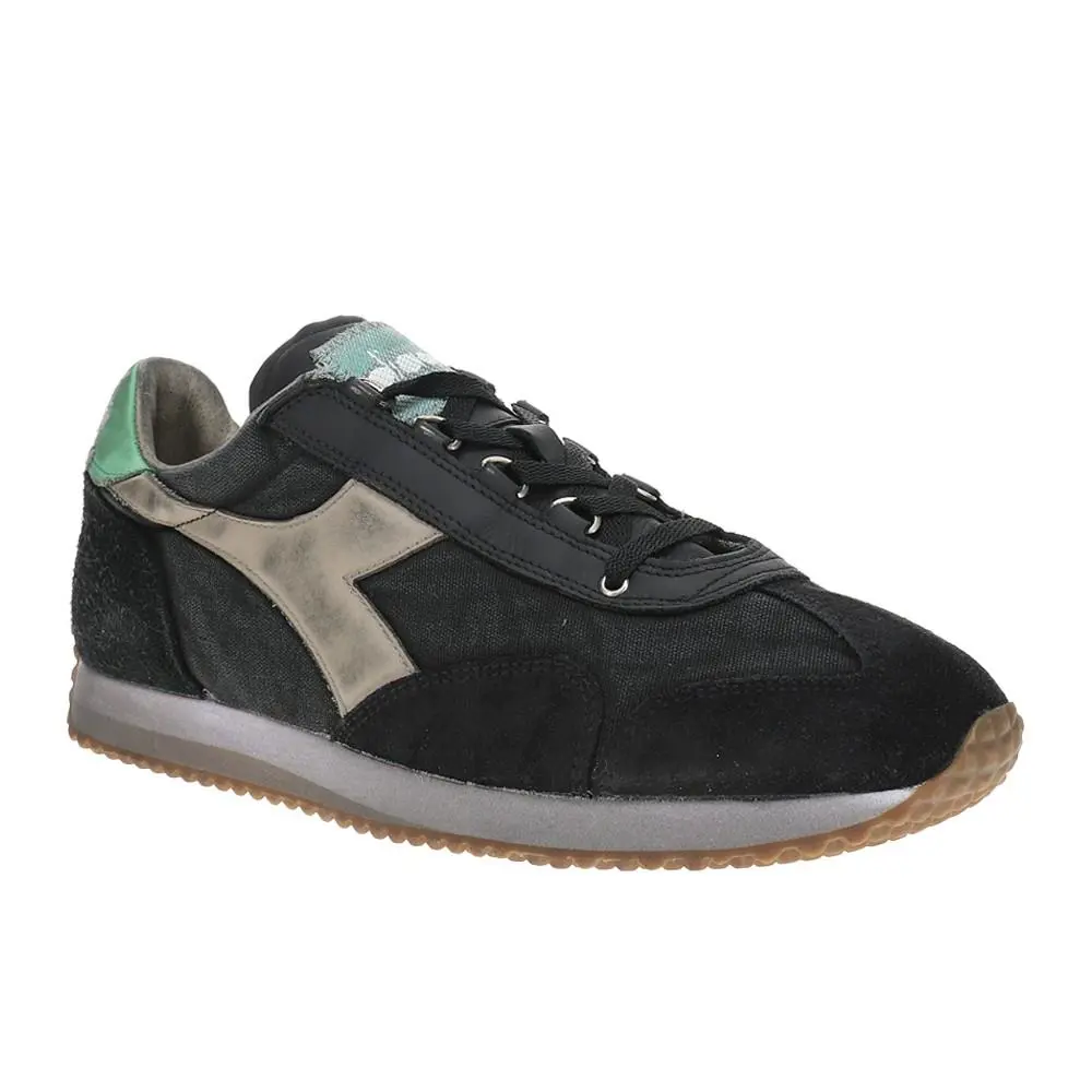 Diadora shoes - diadora Equipe H Dirty Stone Wash Evo Lace Up - 174736-C5131 - Black 0