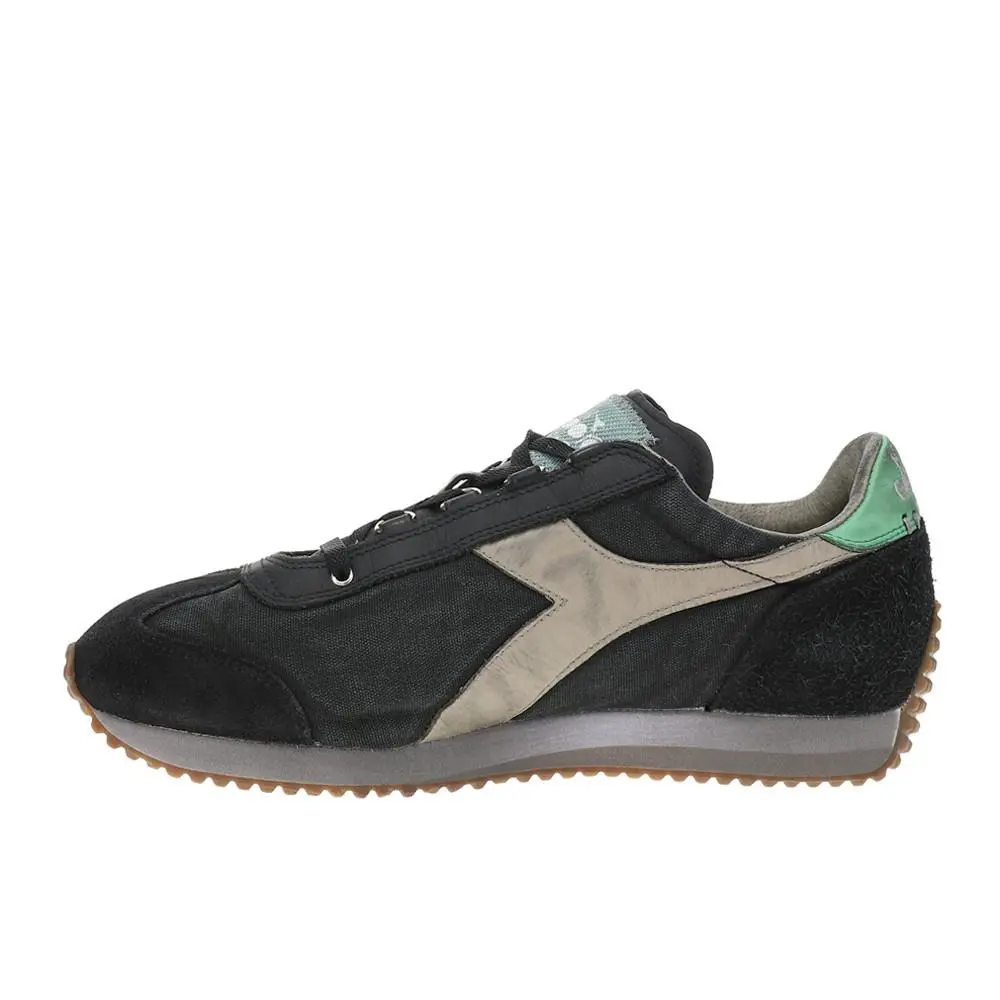 Diadora shoes - diadora Equipe H Dirty Stone Wash Evo Lace Up - 174736-C5131 - Black 1