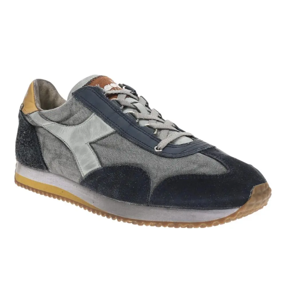 Diadora shoes - diadora Equipe H Dirty Stone Wash Evo Lace Up - 174736-C1280 - Grey 7