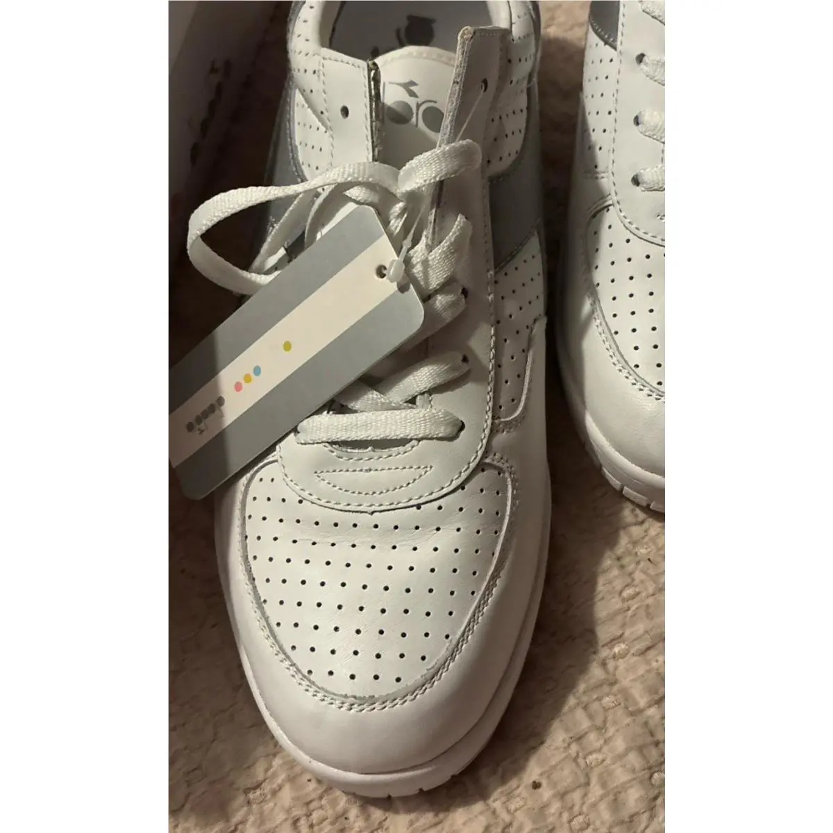 Diadora shoes - diadora Delta perforated 2 - Delta perforated - White/silver 0