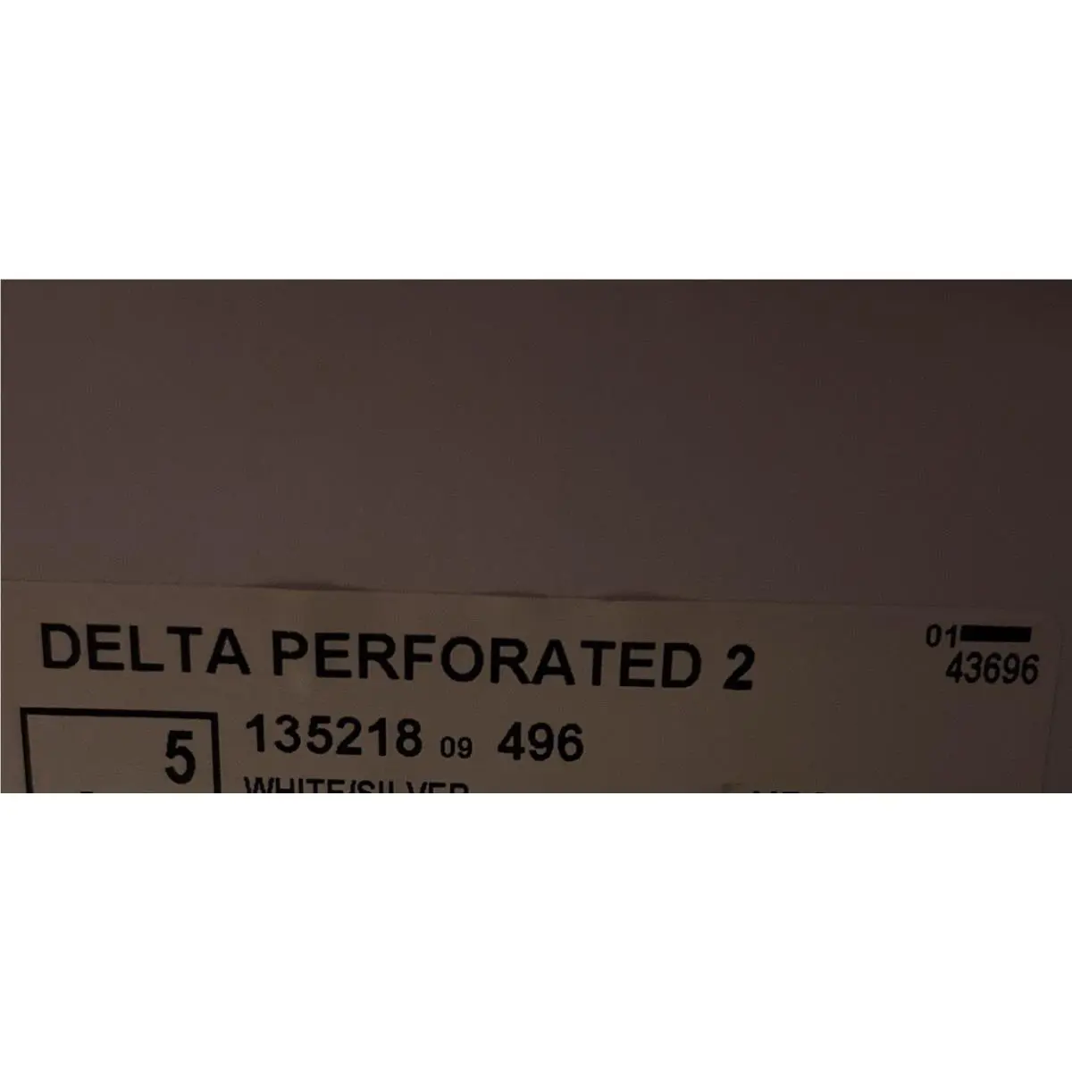 Diadora shoes - diadora Delta perforated 2 - Delta perforated - White/silver 6