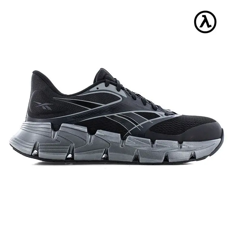 Reebok Floatzig 2 Work Women`s Athletic Shoe Black/gray Boots RB140 - All Sizes - Black/Gray