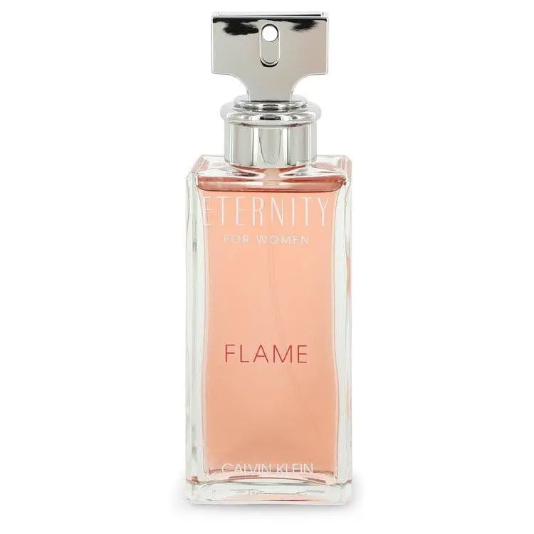 Eternity Flame by Calvin Klein Eau De Parfum Spray Unboxed 3.4 oz Women