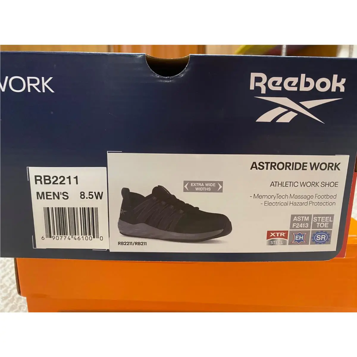 Reebok shoes - RB2211 - Black (UPC: 690774460850) 2
