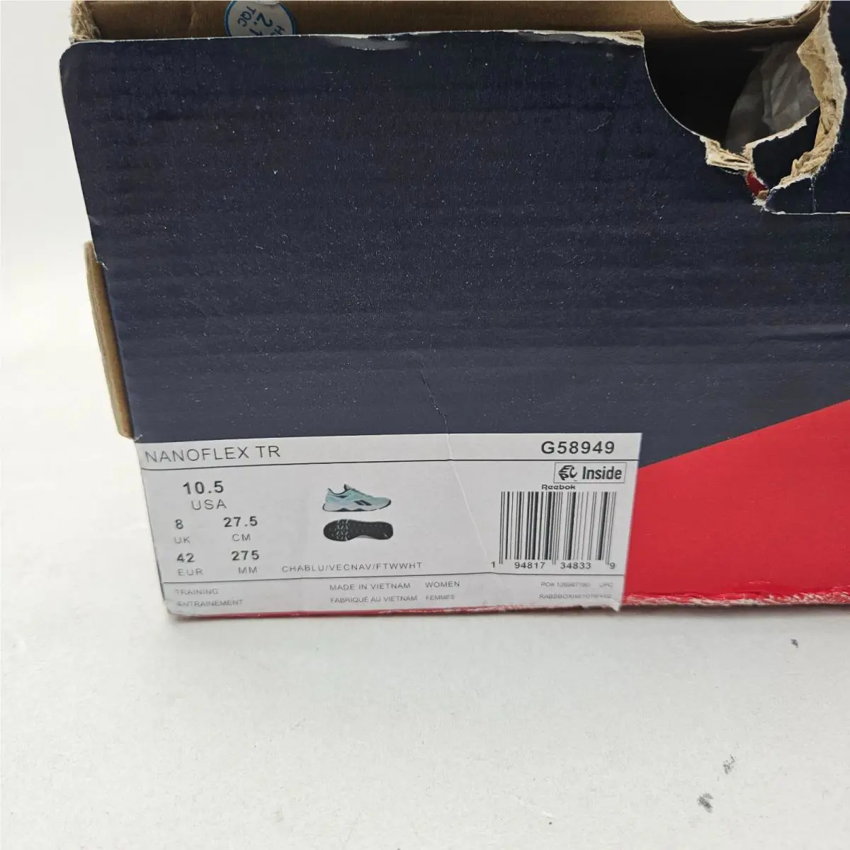 Reebok shoes - Reebok Nano 5.0 - Nano - G58949 - Blue (UPC: 194817348360) 6