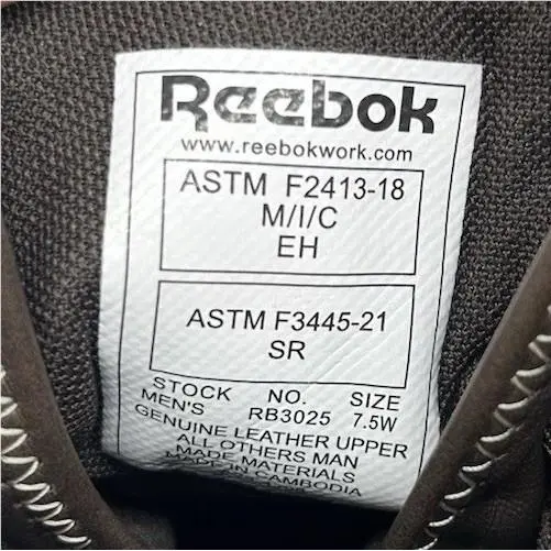 Reebok shoes - Zig Kinetica Edge II Work - RB3025 - Brown 8