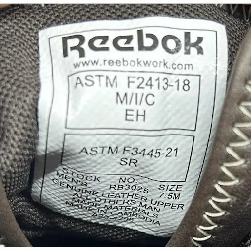 Reebok shoes - Zig Kinetica Edge II Work - RB3025 - Brown 9