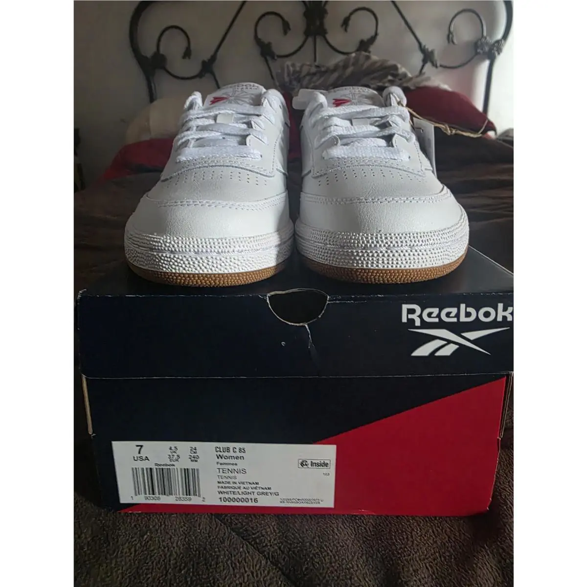 Reebok shoes - Reebok Club C 85 - Club - White/Gum 7