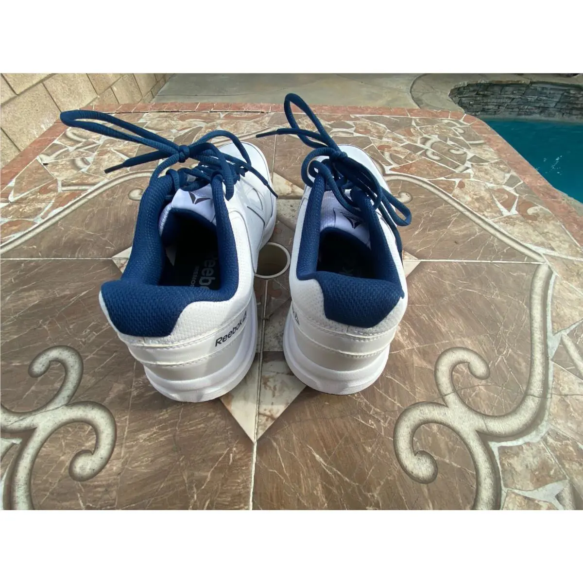 Reebok shoes - Reebok Tennis - Tennis - White And Blue 2