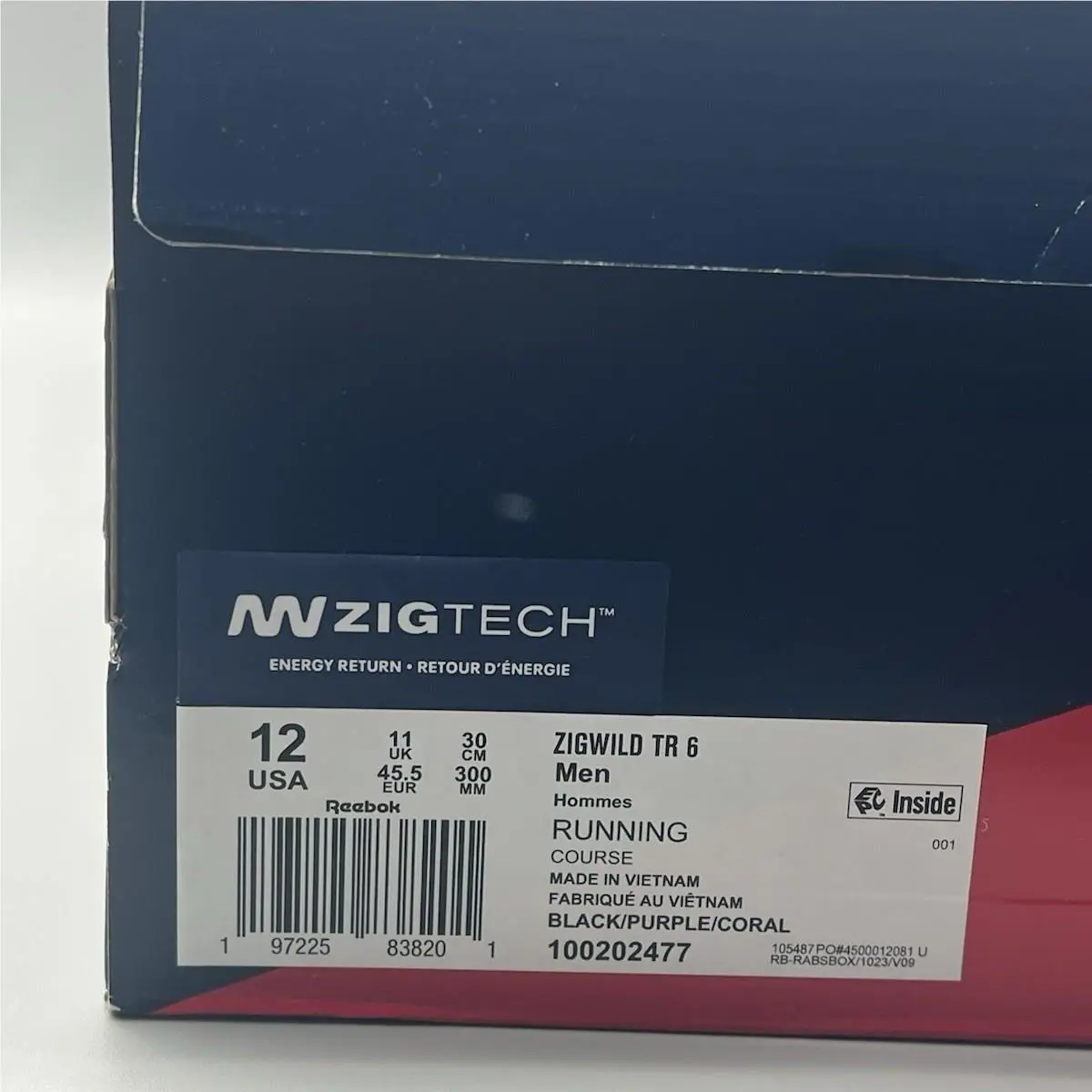 Reebok shoes - Reebok ZigWild - ZigWild - 100202477 - Black 6