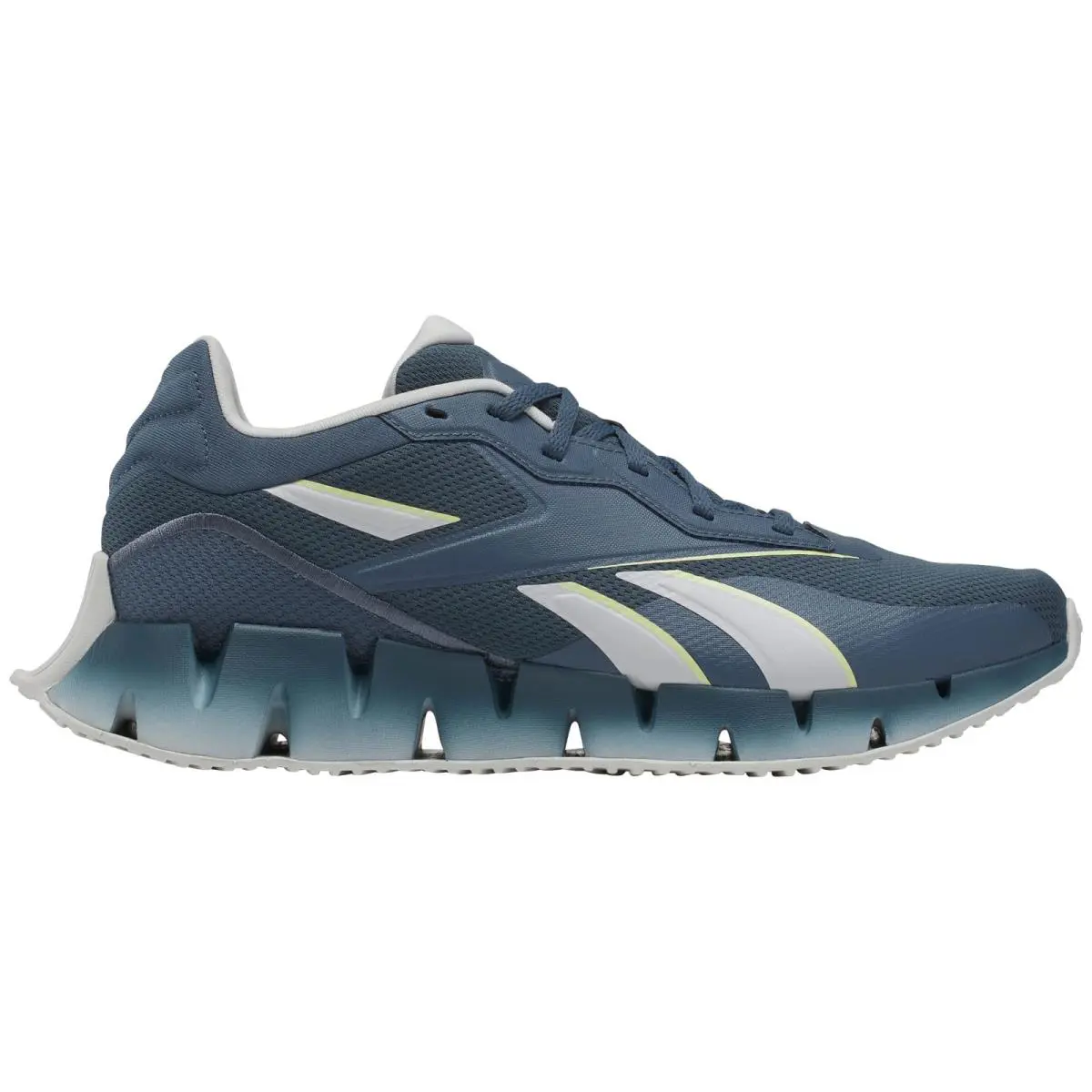 Reebok Unisex Zig Dynamica 4 Shoes Hoops Blue/pure Grey/citrus Glow 7 5 - Hoops Blue/Pure Grey/Citrus Glow