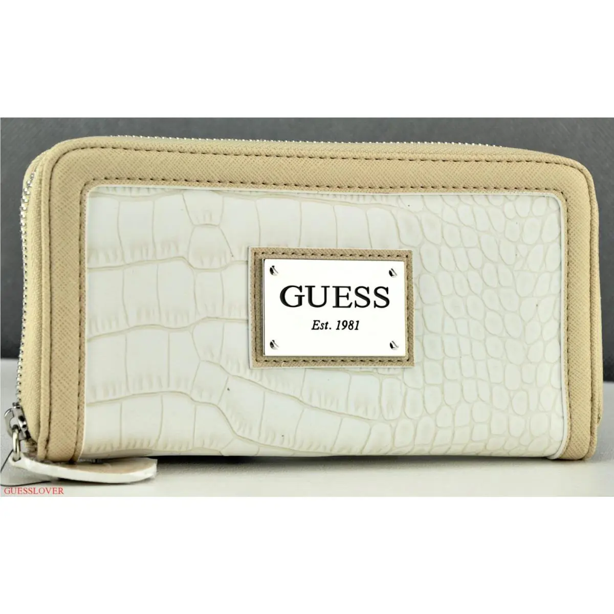 Usa Slg Wallet Guess Limited Kingstown Chalk Multi Ladies