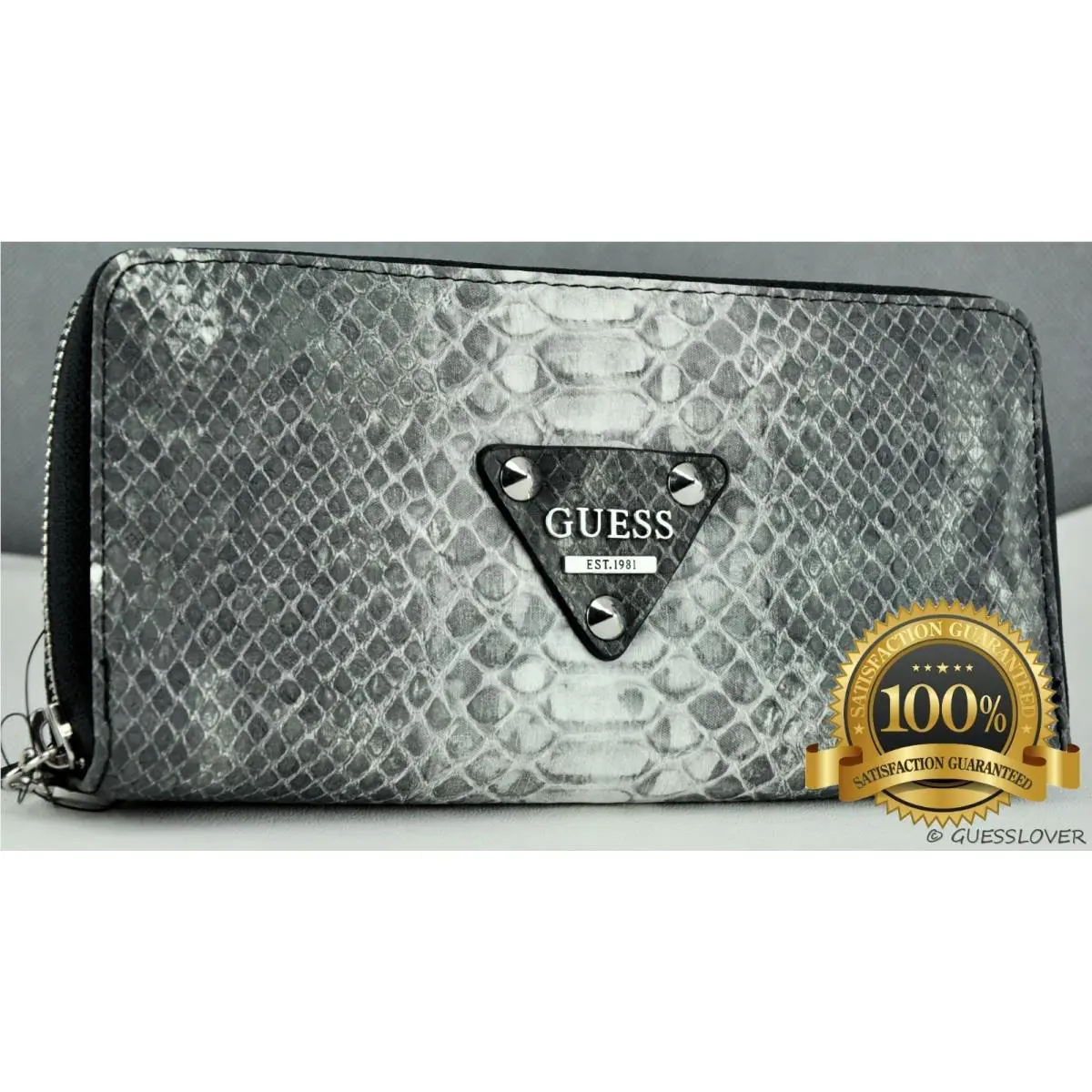 Newest Guess Ladies Wallet Purse Dylan Slate Slg Usa