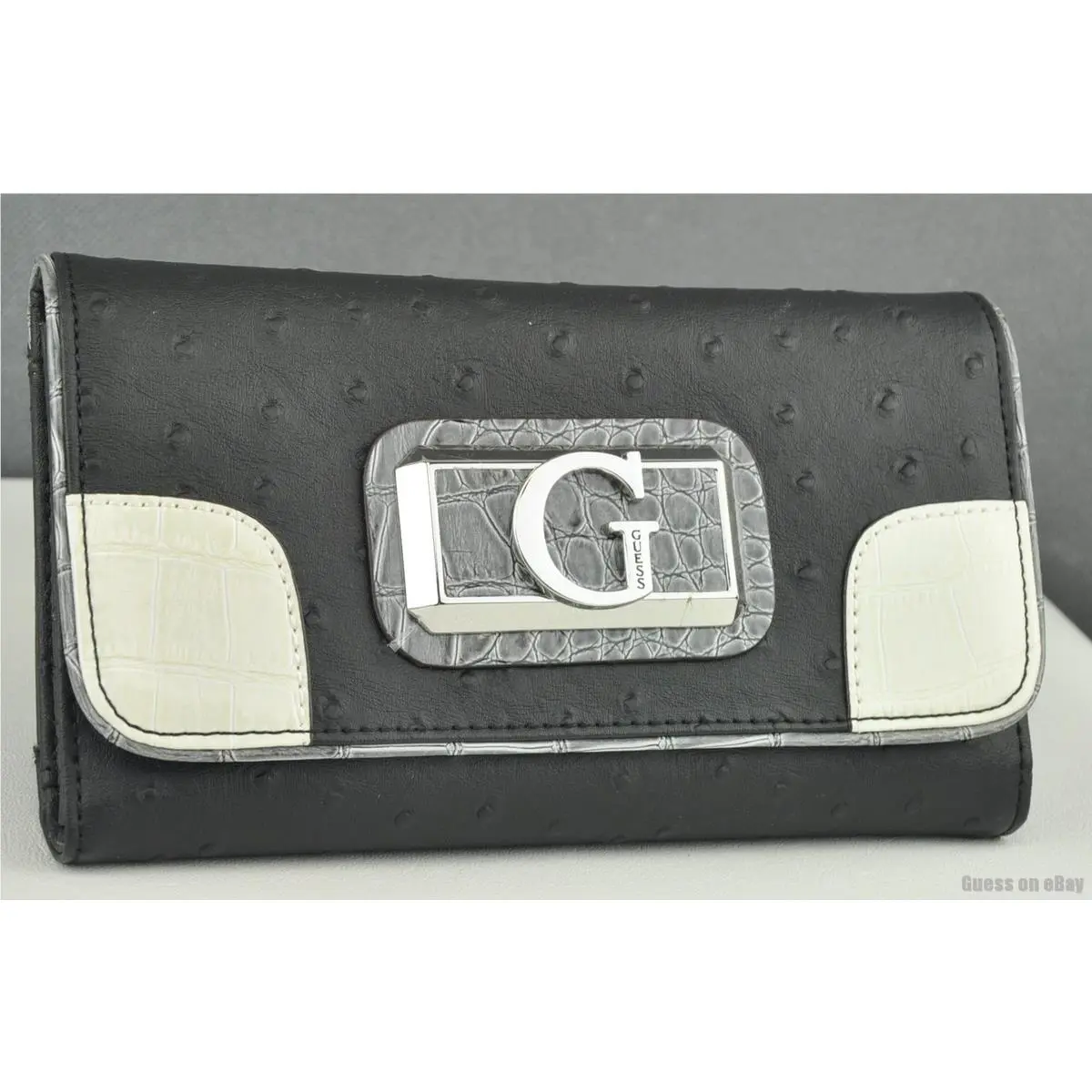Usa Wallet Guess Jeanee Slg Black Multi Ladies Lovely Stylish