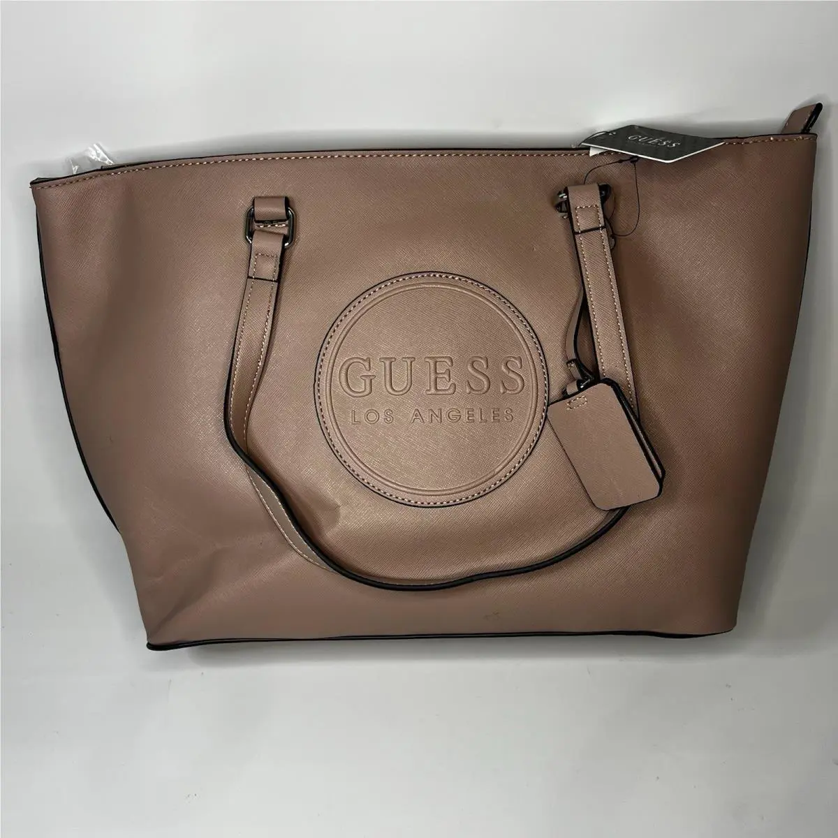 Guess Purse Hand Bag Tote Jaxon Travel Dusty Mauve Purse Bag S8433411