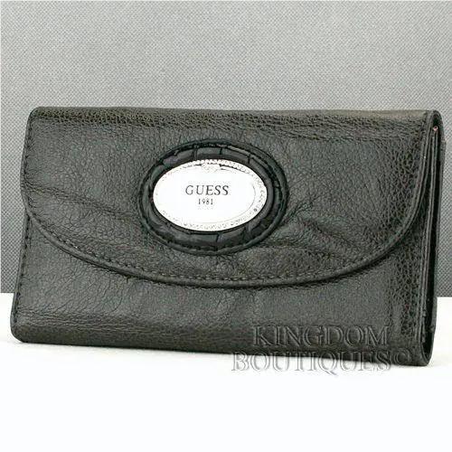 Trend Limited Guess Wallet Ladies Black Alysia CQ Extraordinary