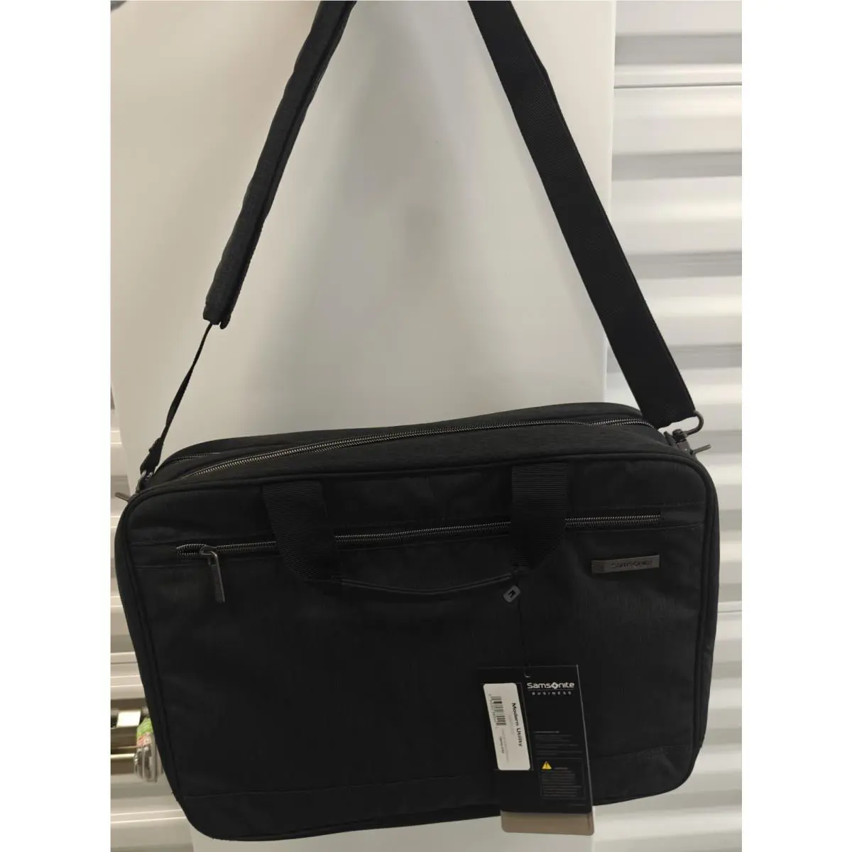 Samsonite Modern Utility Laptop Briefcase - Charcoal 17 x 12 x 5