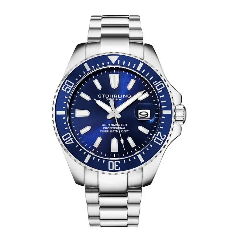 Stuhrling Depthmaster Professional Divers Watch In Box by Stührling