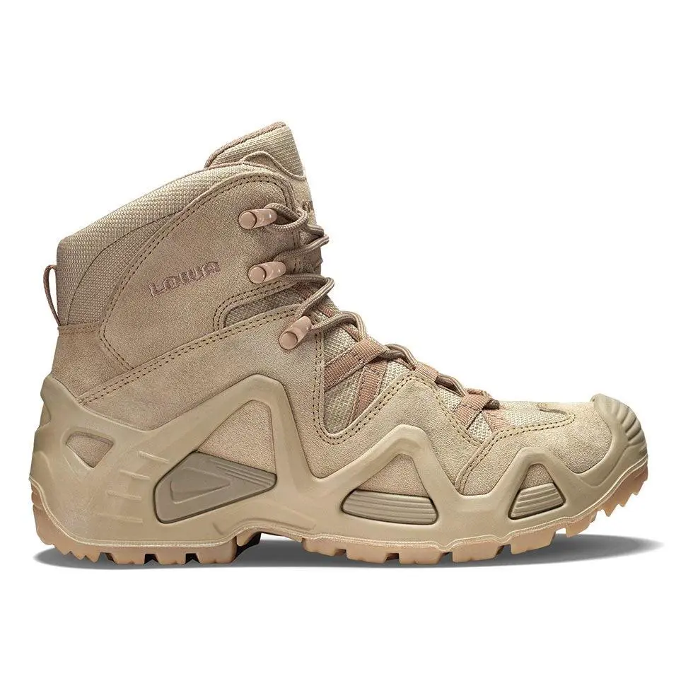 Lowa Men`s Zephyr Mid TF Durable Comfortable Tactical Shoes Desert Size Option