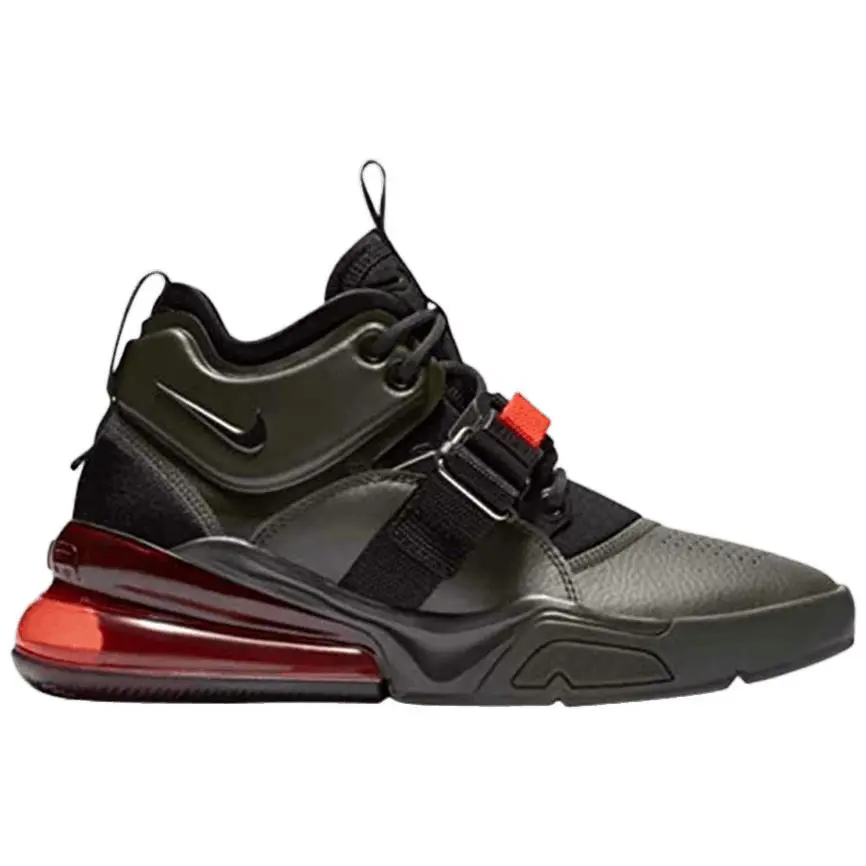 Nike shoes - Nike Air Force 270 - Air Force - Sequoia/Habanero Red-black 0