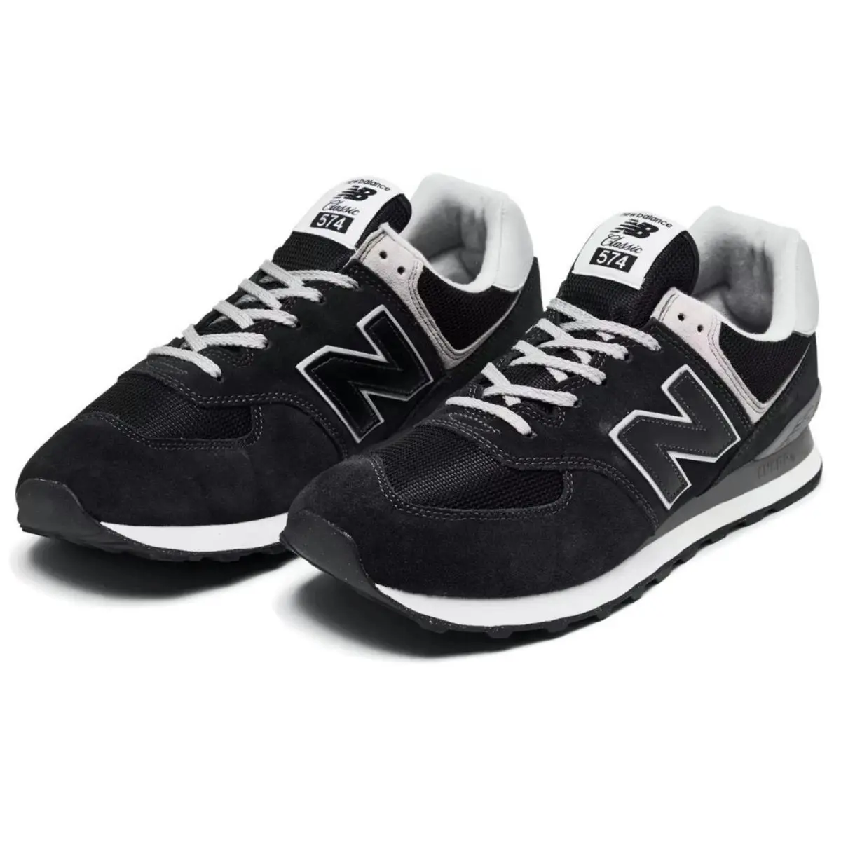 Nike shoes - New Balance 574 - New Balance - Black, Maufacturer: Black/White 3