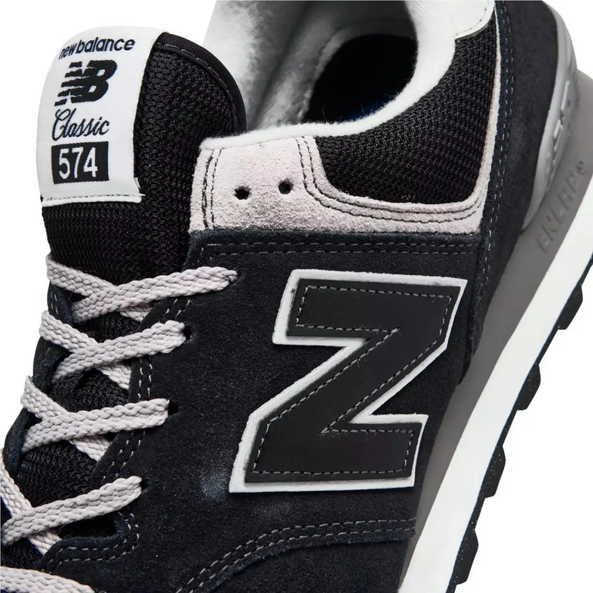 Nike shoes - New Balance 574 - New Balance - Black, Maufacturer: Black/White 2