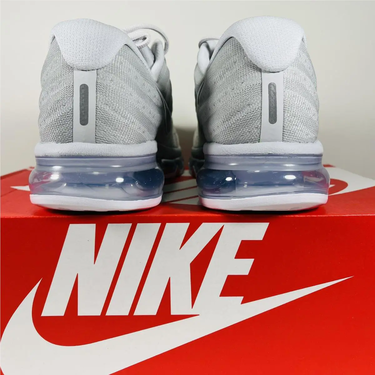 Nike shoes - Nike Air Max 2017 - Air Max - 849559-009 - Pure Platinum / White / Off White / Wolf Grey 9