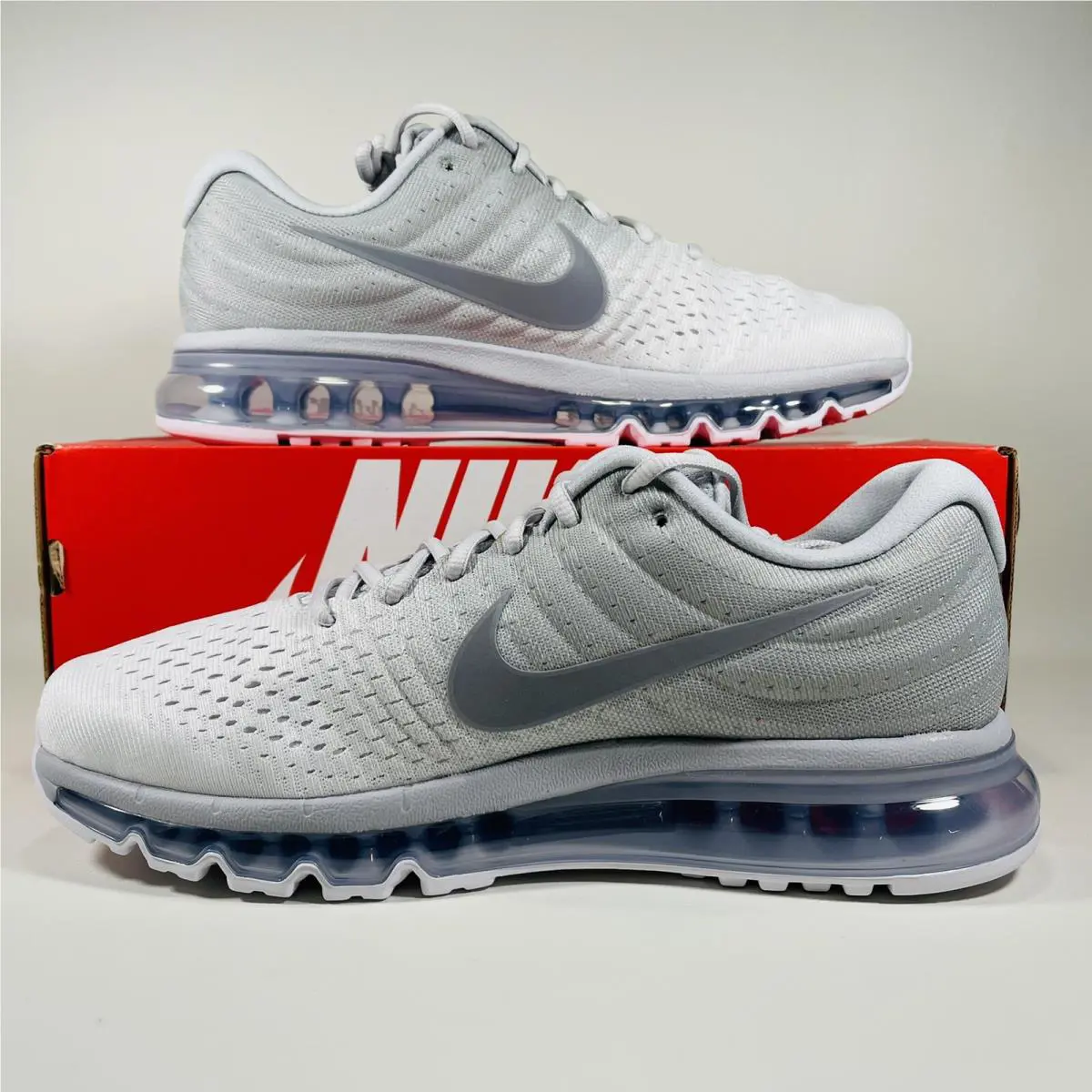 Nike shoes - Nike Air Max 2017 - Air Max - 849559-009 - Pure Platinum / White / Off White / Wolf Grey 0