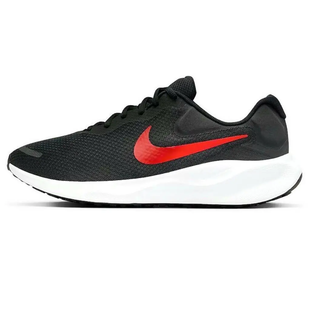 Nike shoes - Nike Revolution 7 - Revolution - Black, Maufacturer: Black/White/University Red 1