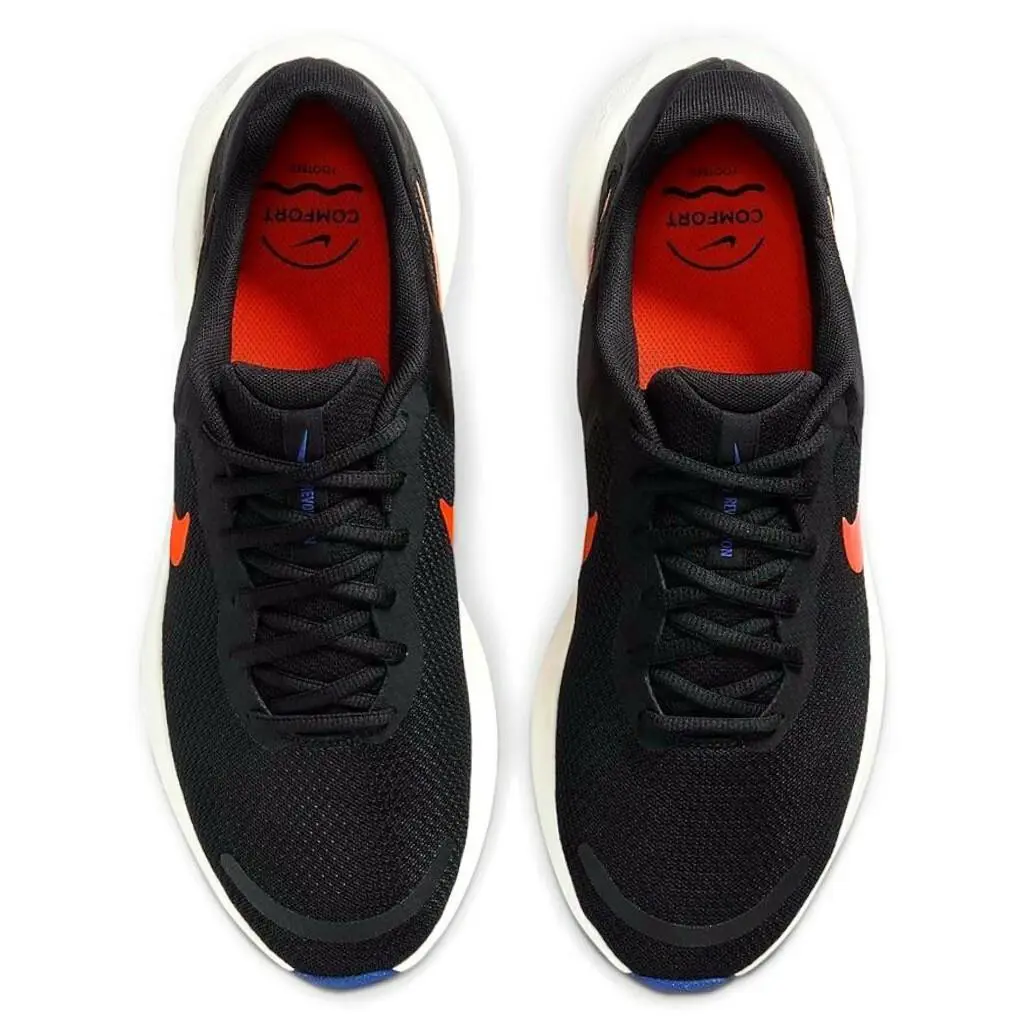 Nike shoes - Nike Revolution 7 - Revolution - Black, Maufacturer: Black/White/University Red 5