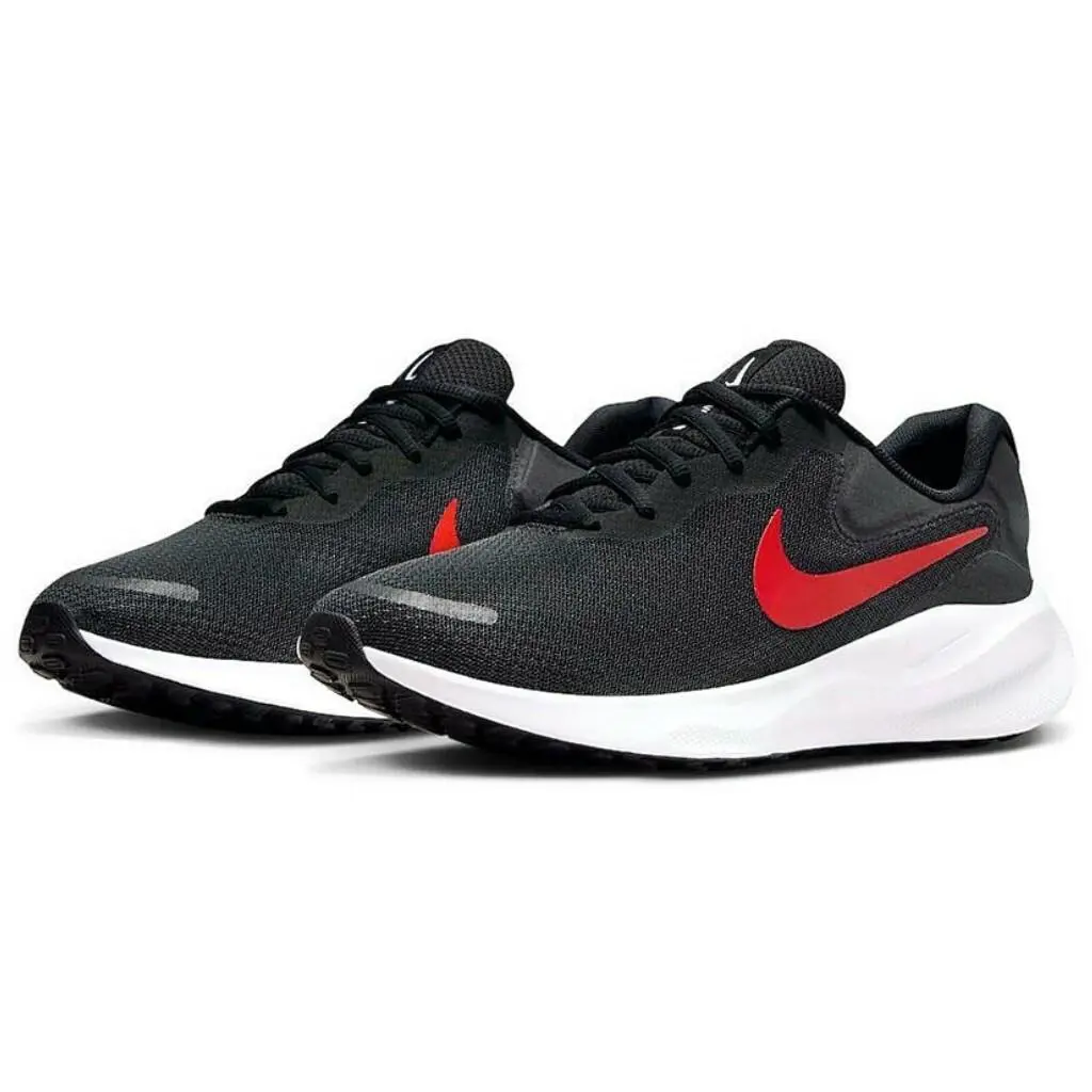 Nike shoes - Nike Revolution 7 - Revolution - Black, Maufacturer: Black/White/University Red 21