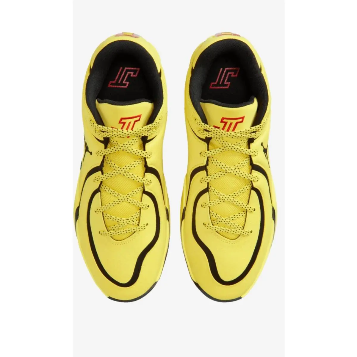 Nike shoes - Jordan Tatum 4 - Tatum - HQ4614-700 - Yellow/Red/Black 5