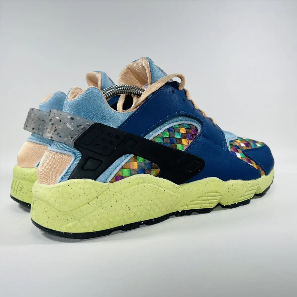 Nike shoes - Nike Air Huarache Crater PRM - DM0863 400 - Mystic Navy / Worn Blue / White Onyx / Light Lemon 8