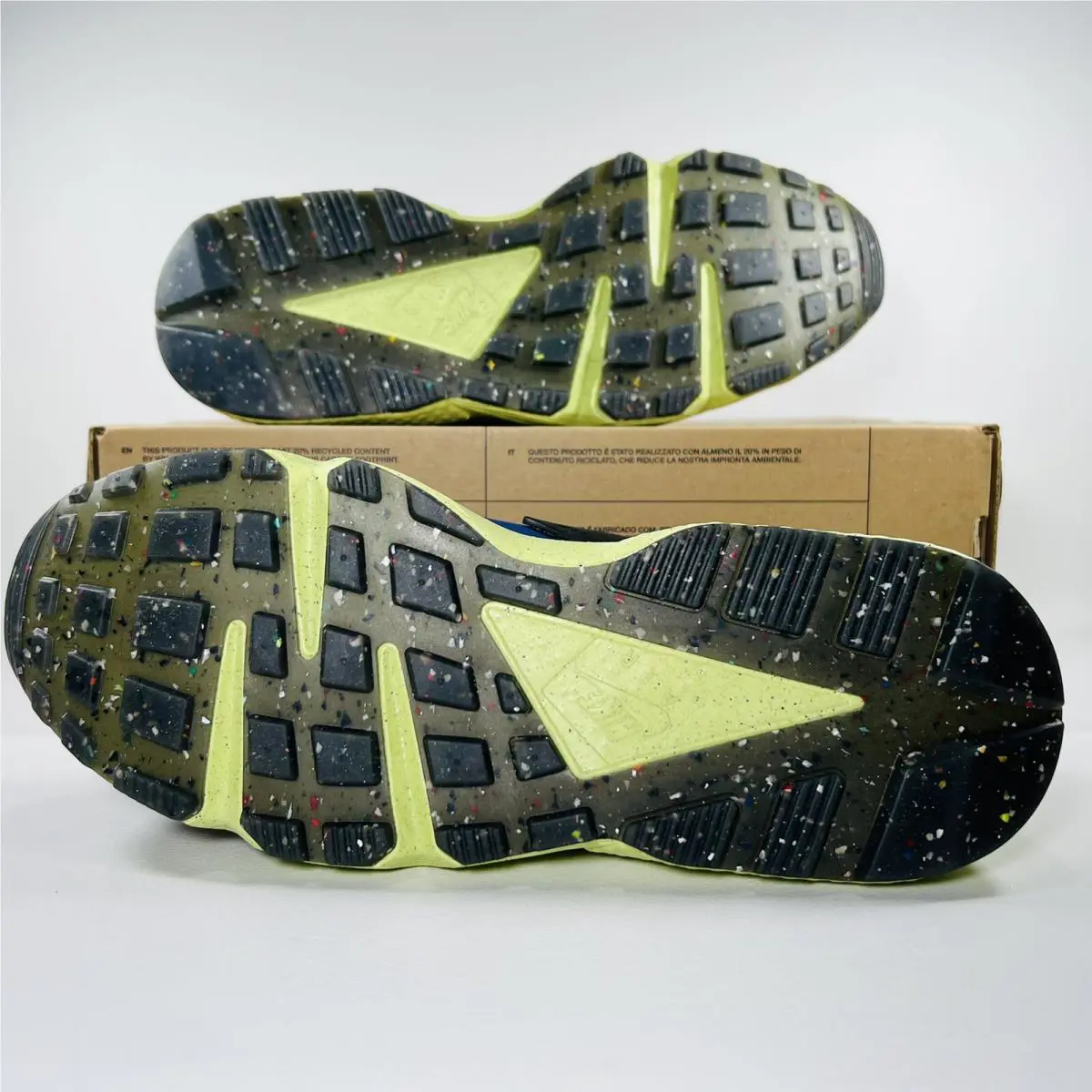 Nike shoes - Nike Air Huarache Crater PRM - DM0863 400 - Mystic Navy / Worn Blue / White Onyx / Light Lemon 1