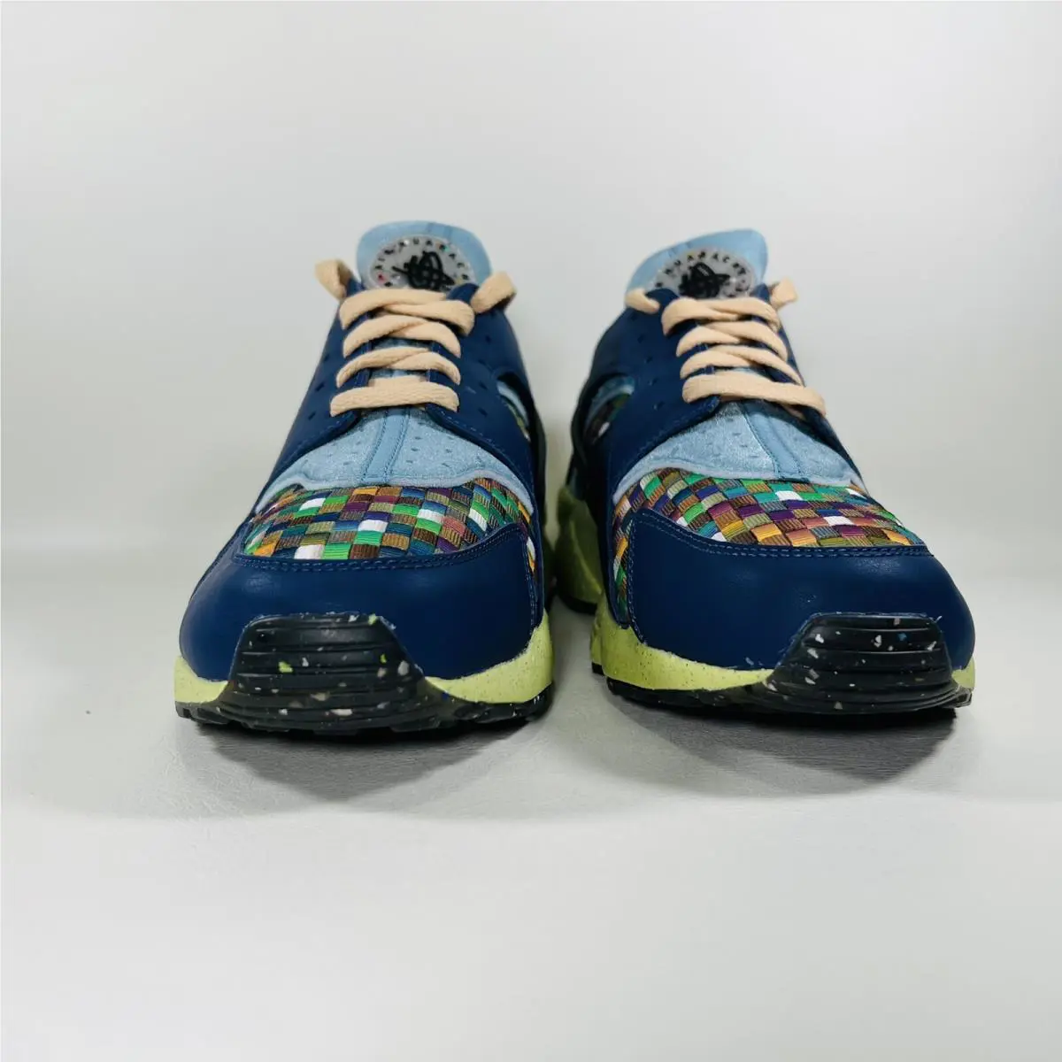 Nike shoes - Nike Air Huarache Crater PRM - DM0863 400 - Mystic Navy / Worn Blue / White Onyx / Light Lemon 2